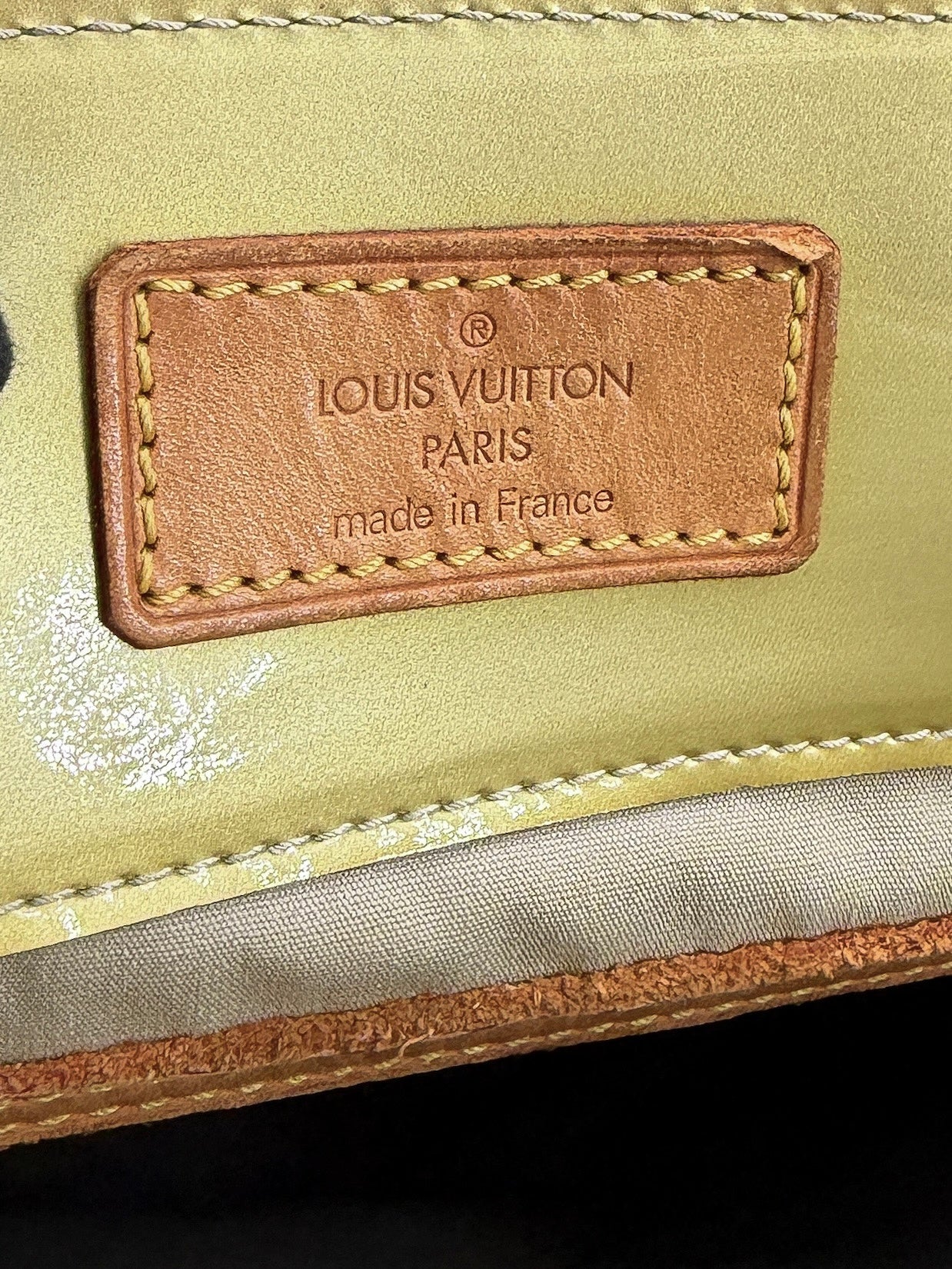 Louis Vuitton monogram vernis Reade MM tote TH0041