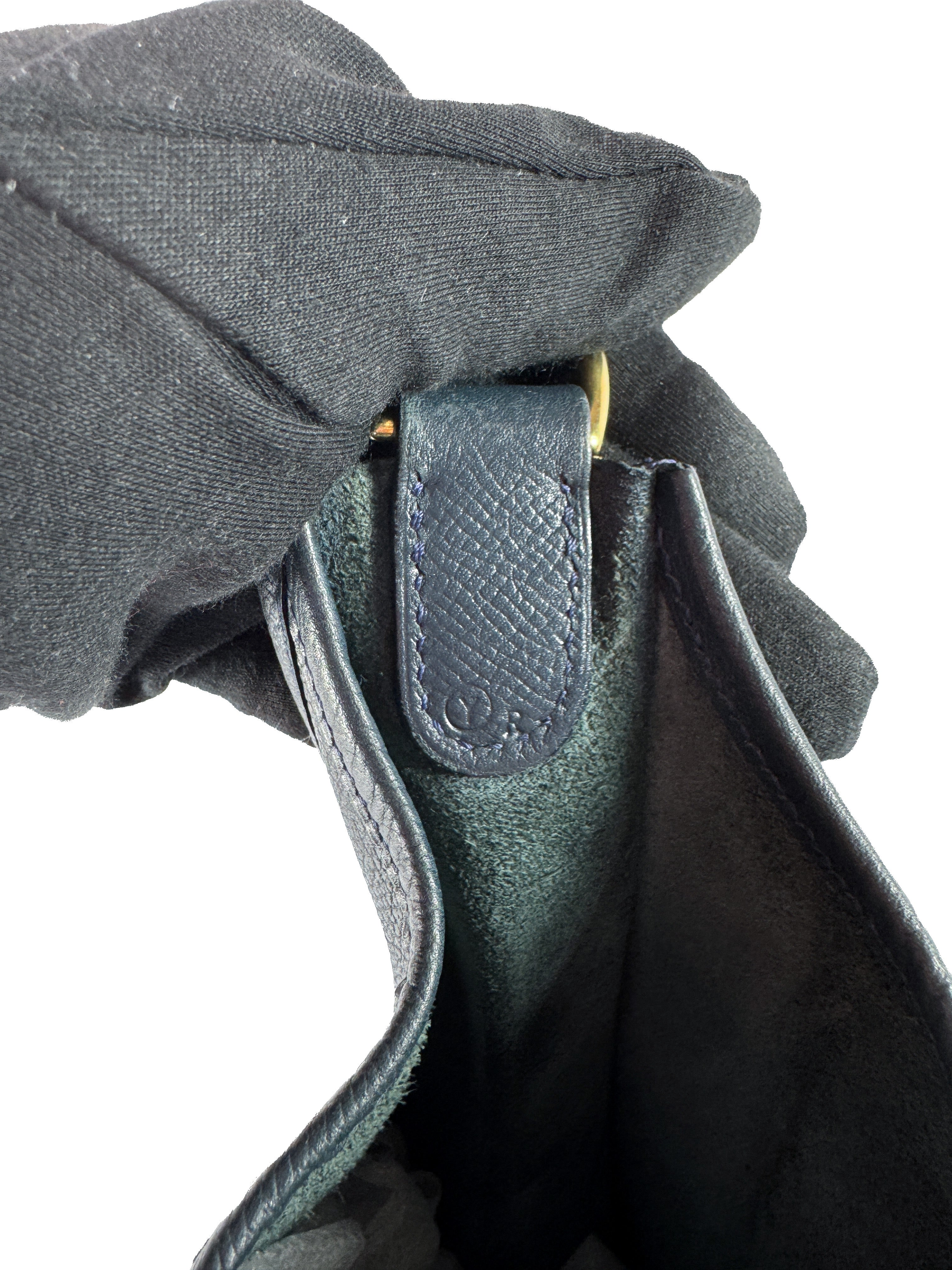 Hermès Courchevel Evelyne GM Bleu Nuit (1995)