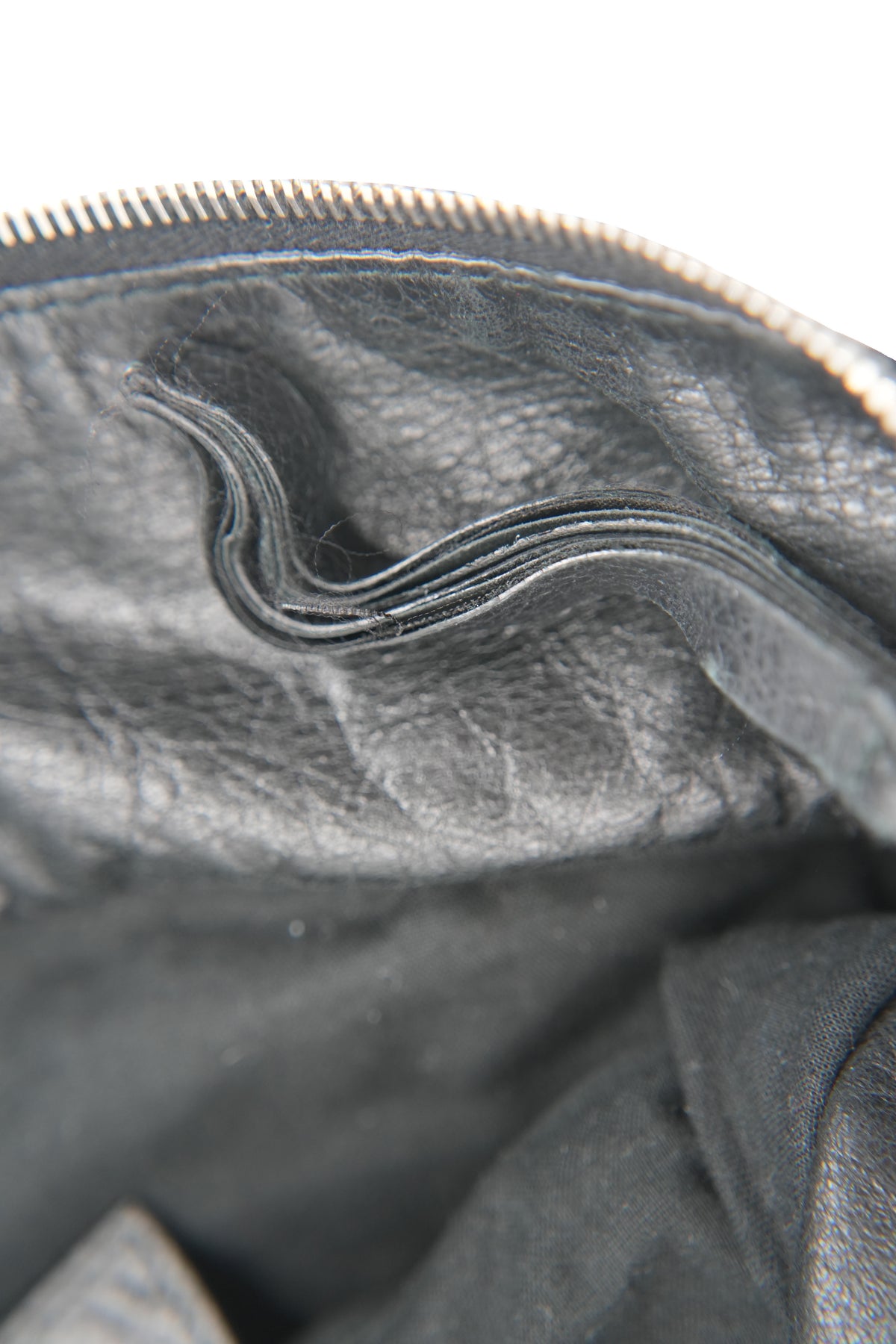 Balenciaga black leather Motocross Bridge bag 213048