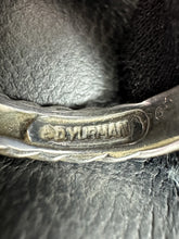 David Yurman sterling silver, 14k gold, diamond Metro cable ring