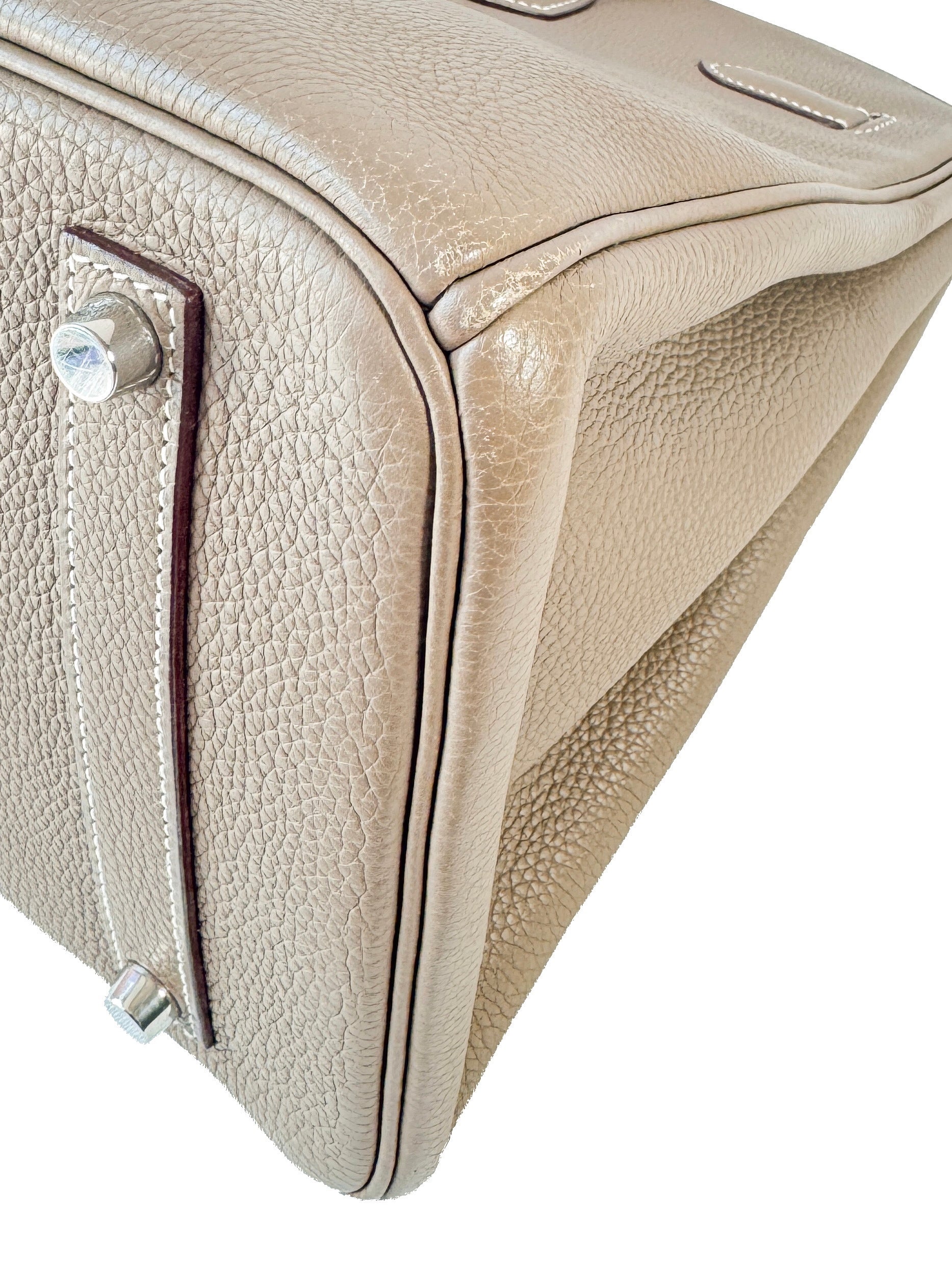 Hermès togo Birkin 35 Etoupe