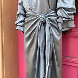 Cinq à Sept teal dress size 4 NWT