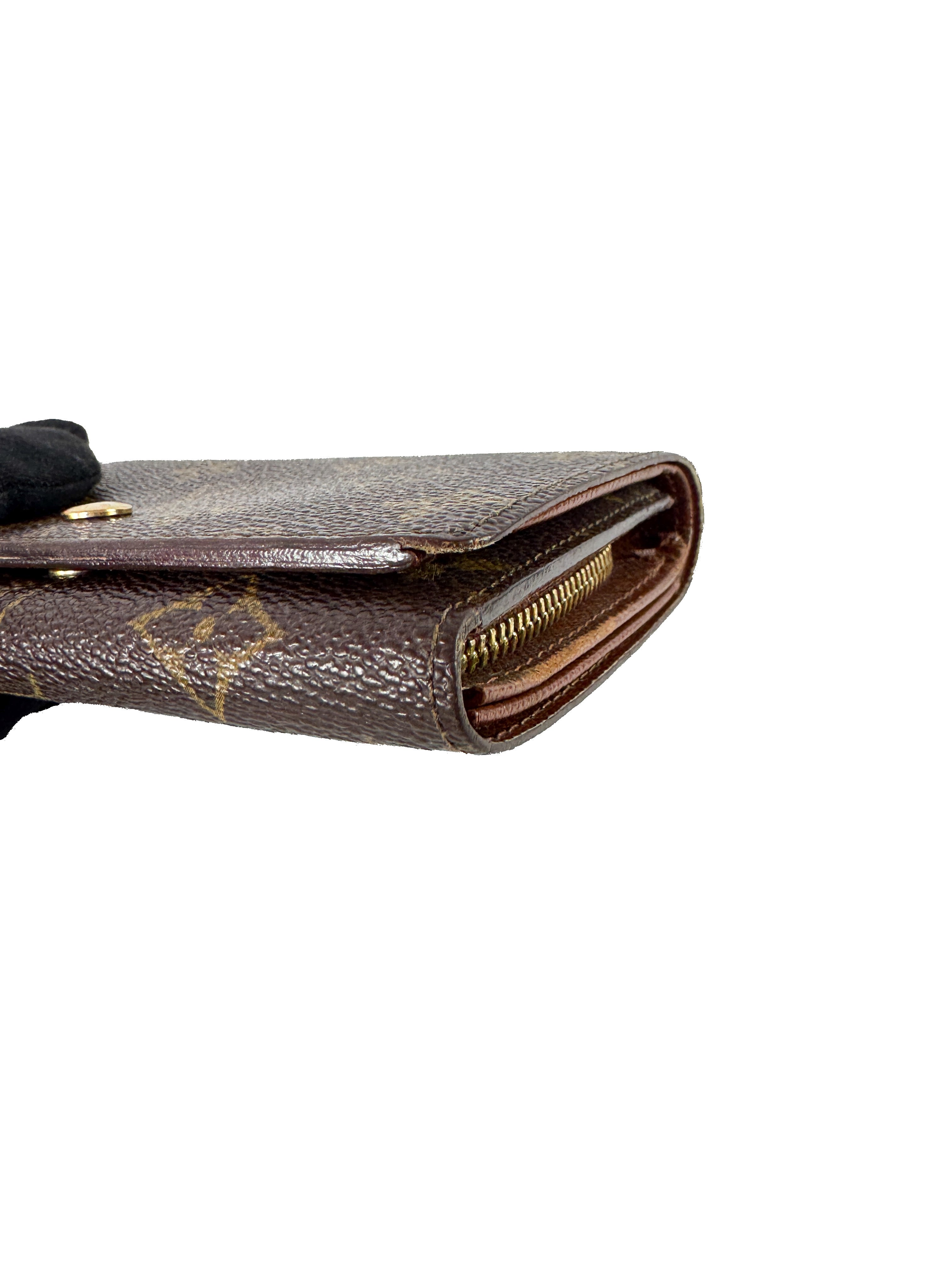 Louis Vuitton monogram vintage Tresor wallet CT1015