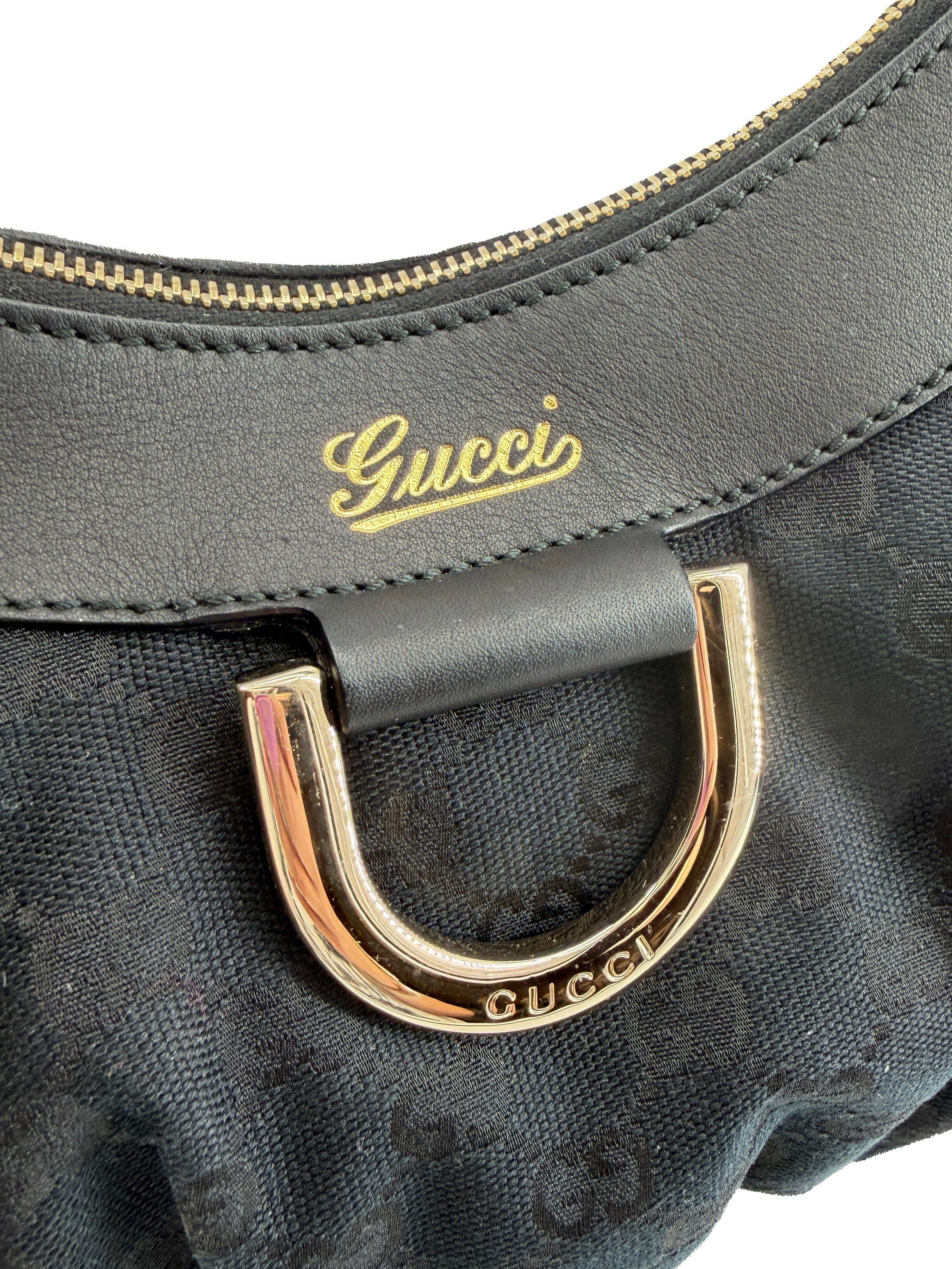 Gucci black small Abbey D ring bag 190525 991913