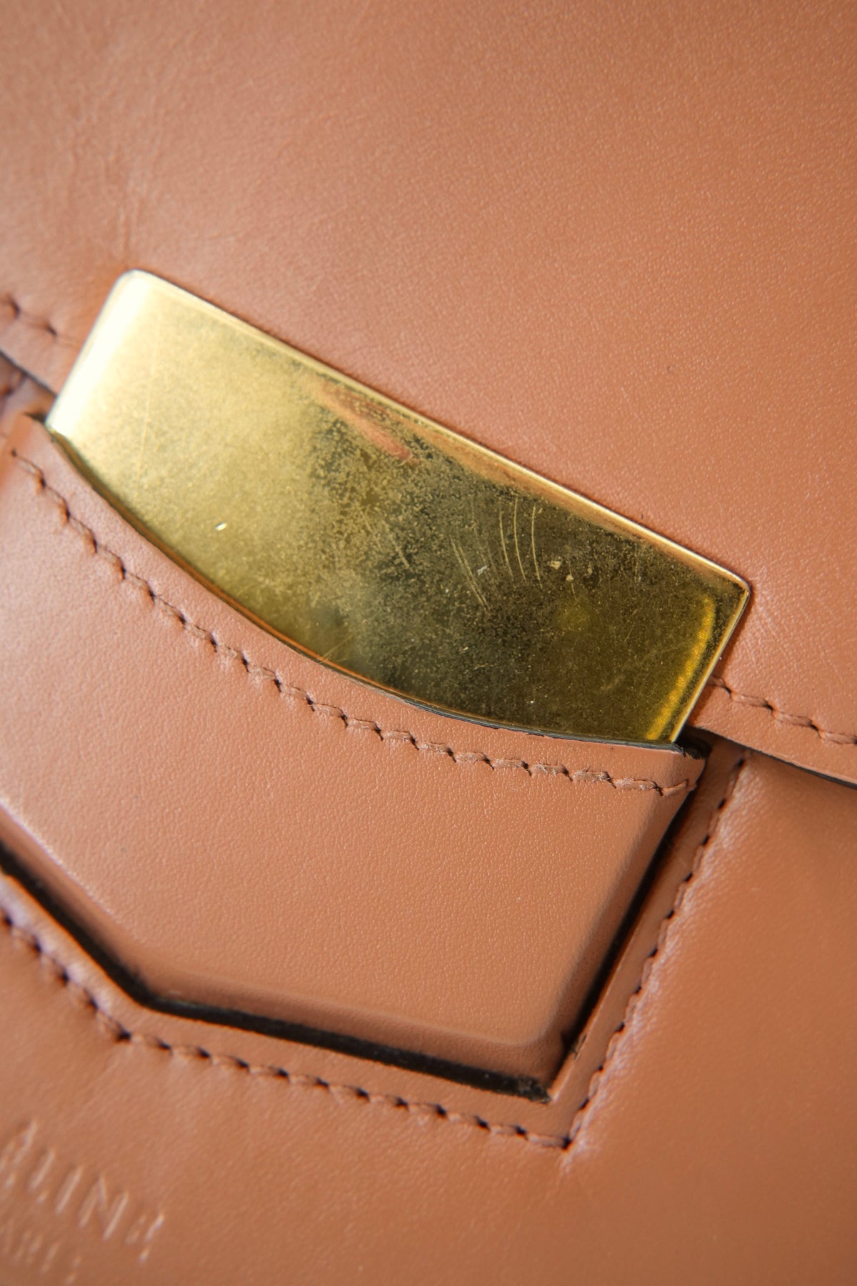 Celine terracotta Trotteur crossbody S-LA-3156