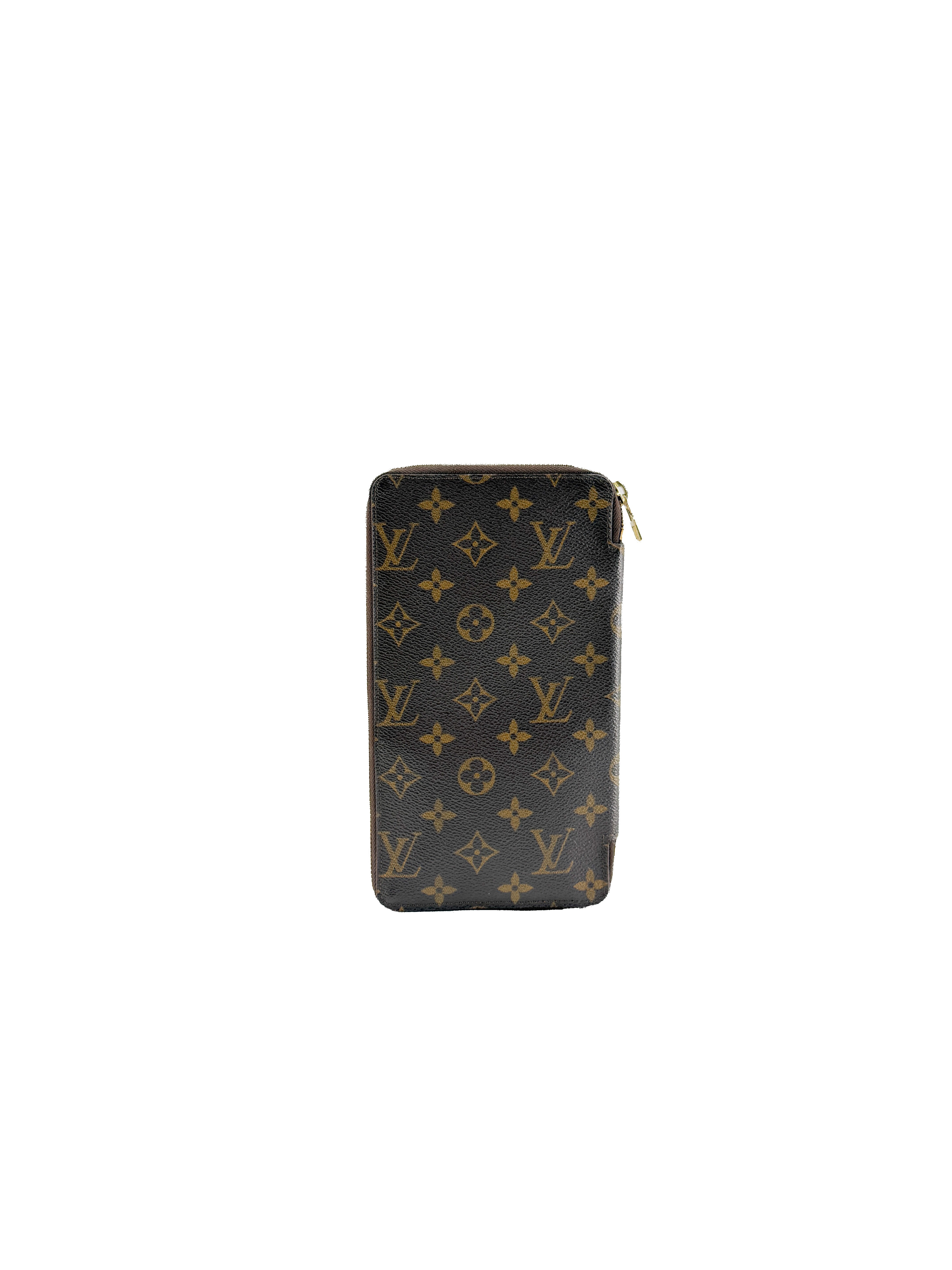 Louis Vuitton monogram vintage organizer wallet MI0972