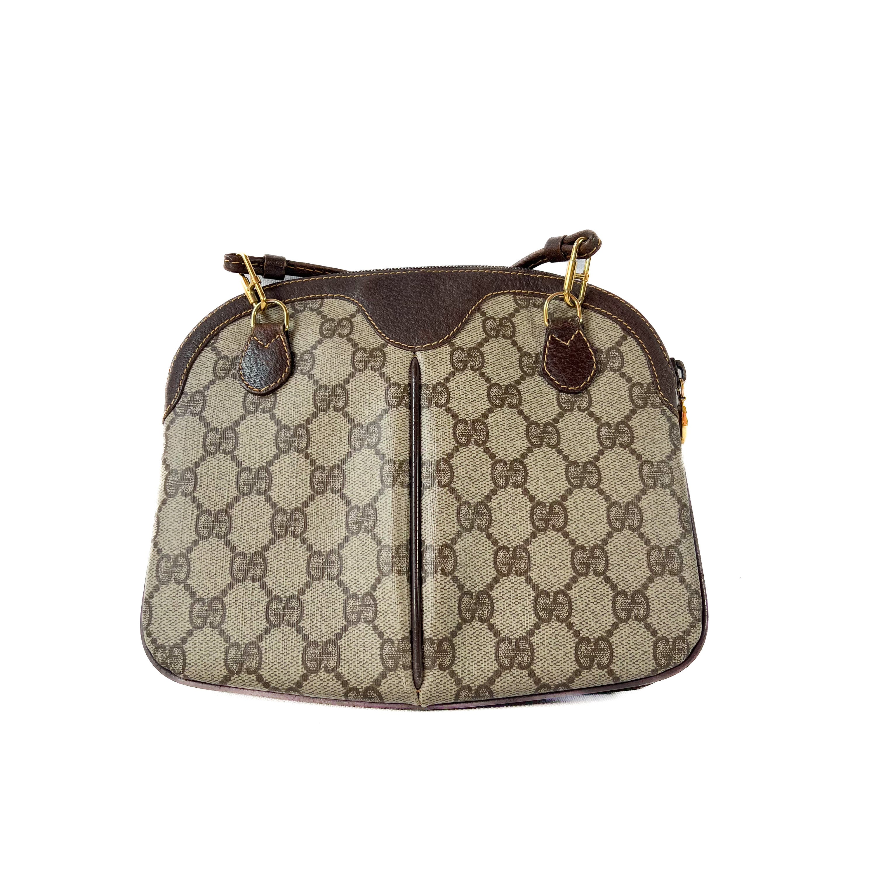 Gucci brown vintage sherry line crossbody 80402047