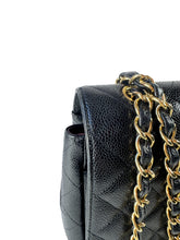 Chanel black maxi double flap Caviar 15369670