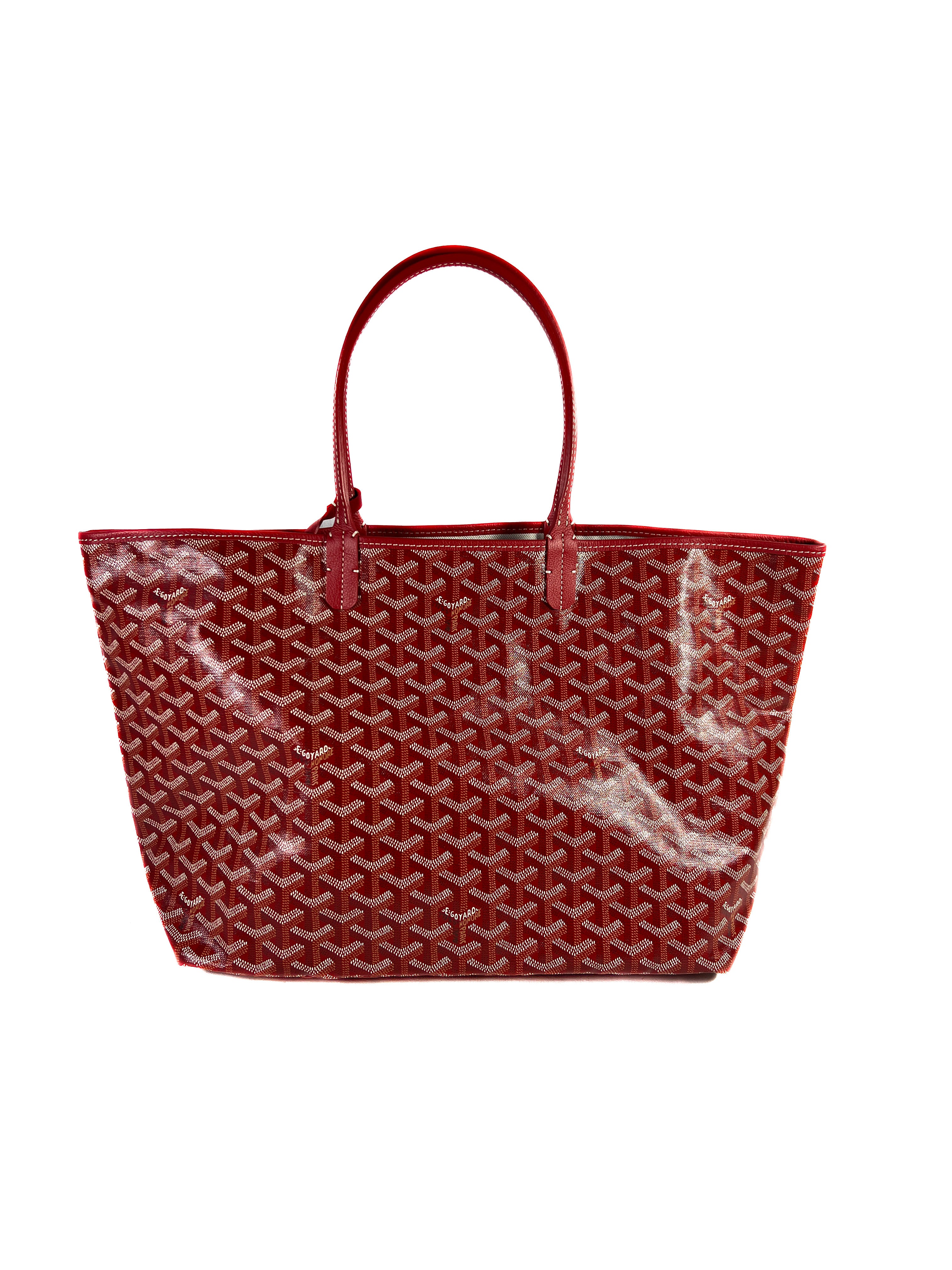 Goyard Saint Louis red tote PM