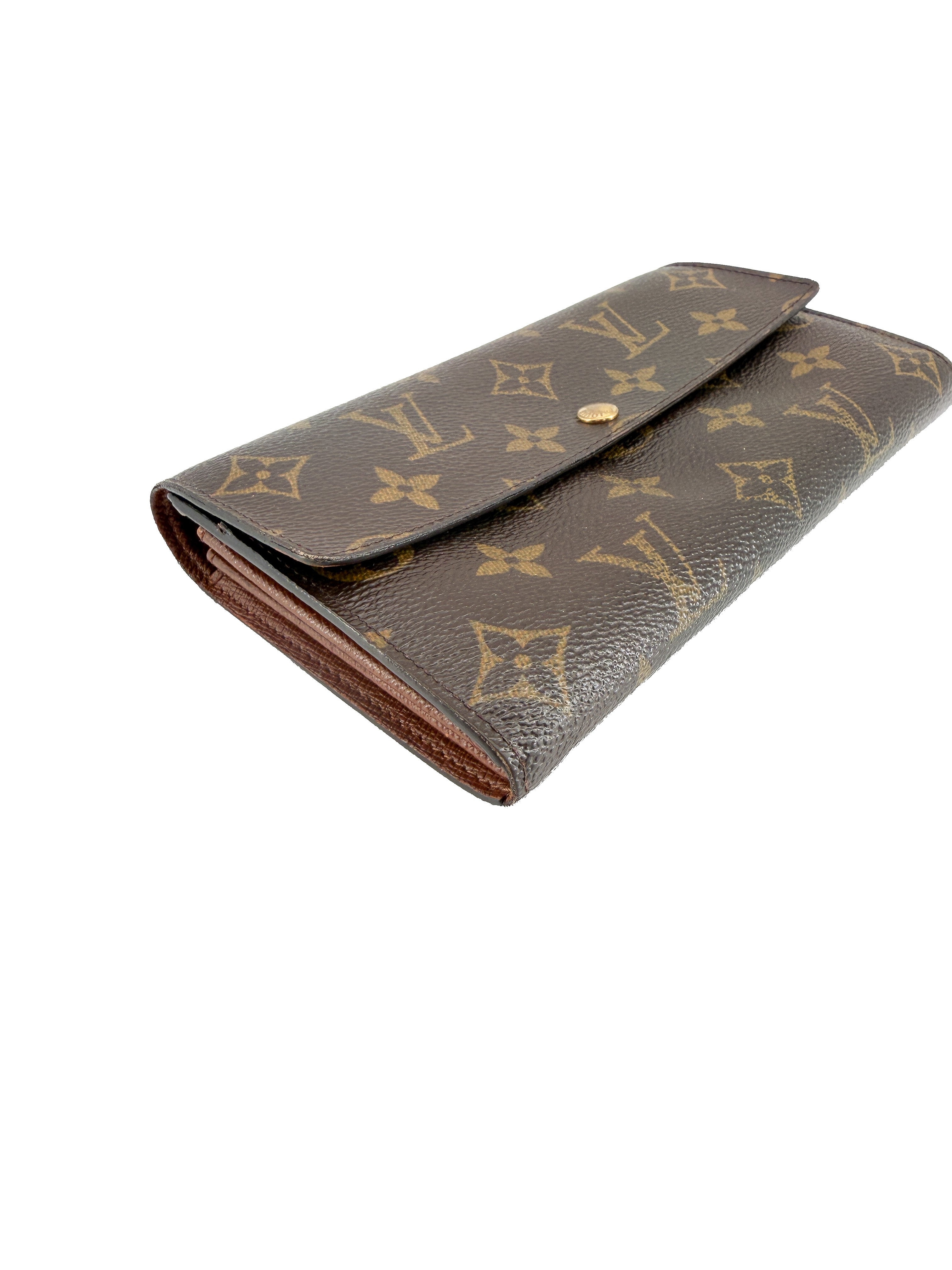 Louis Vuitton monogram Porte Monnaie long wallet MB0093