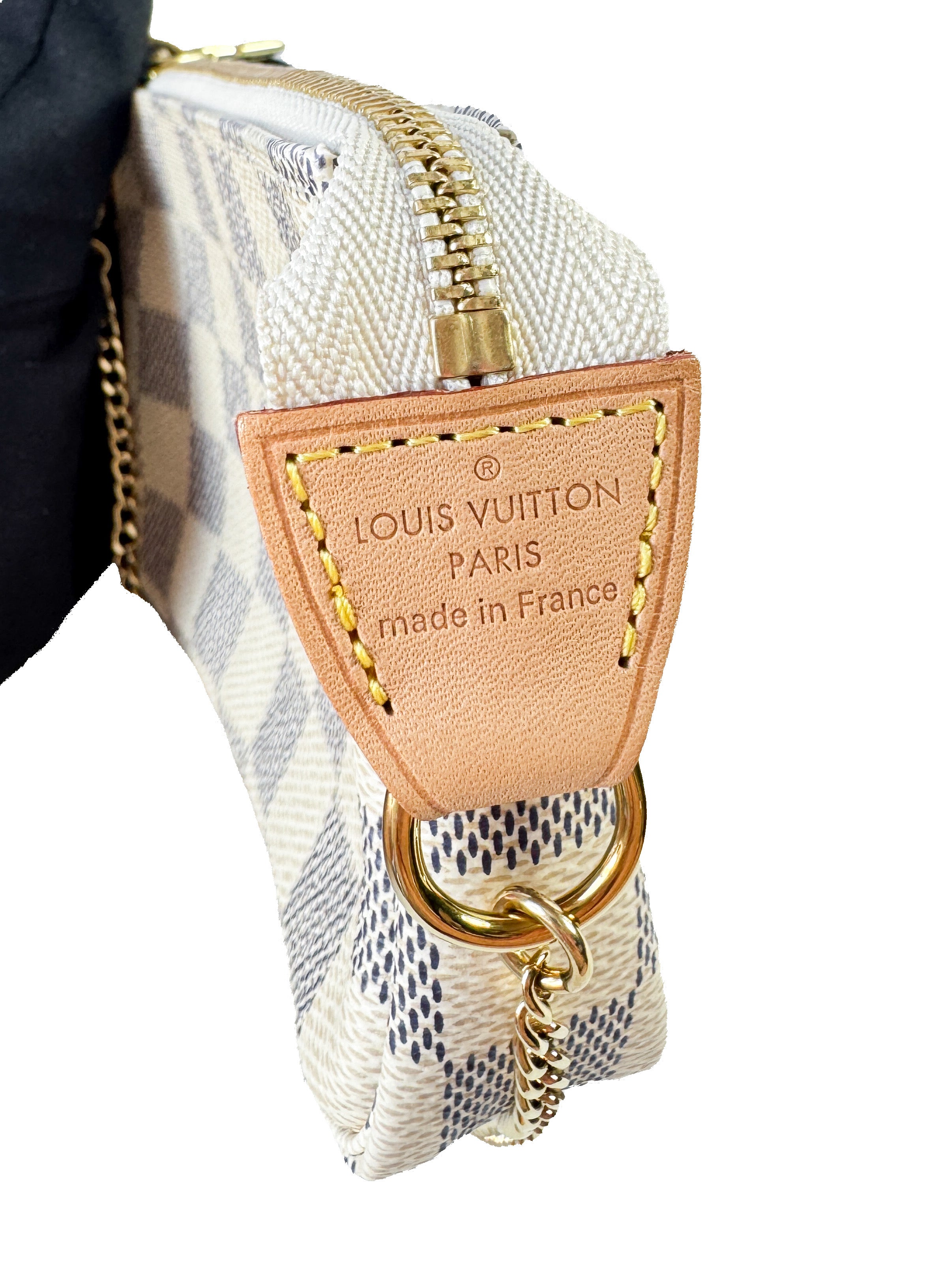 Louis Vuitton damier azur mini pochette accessories SF0168