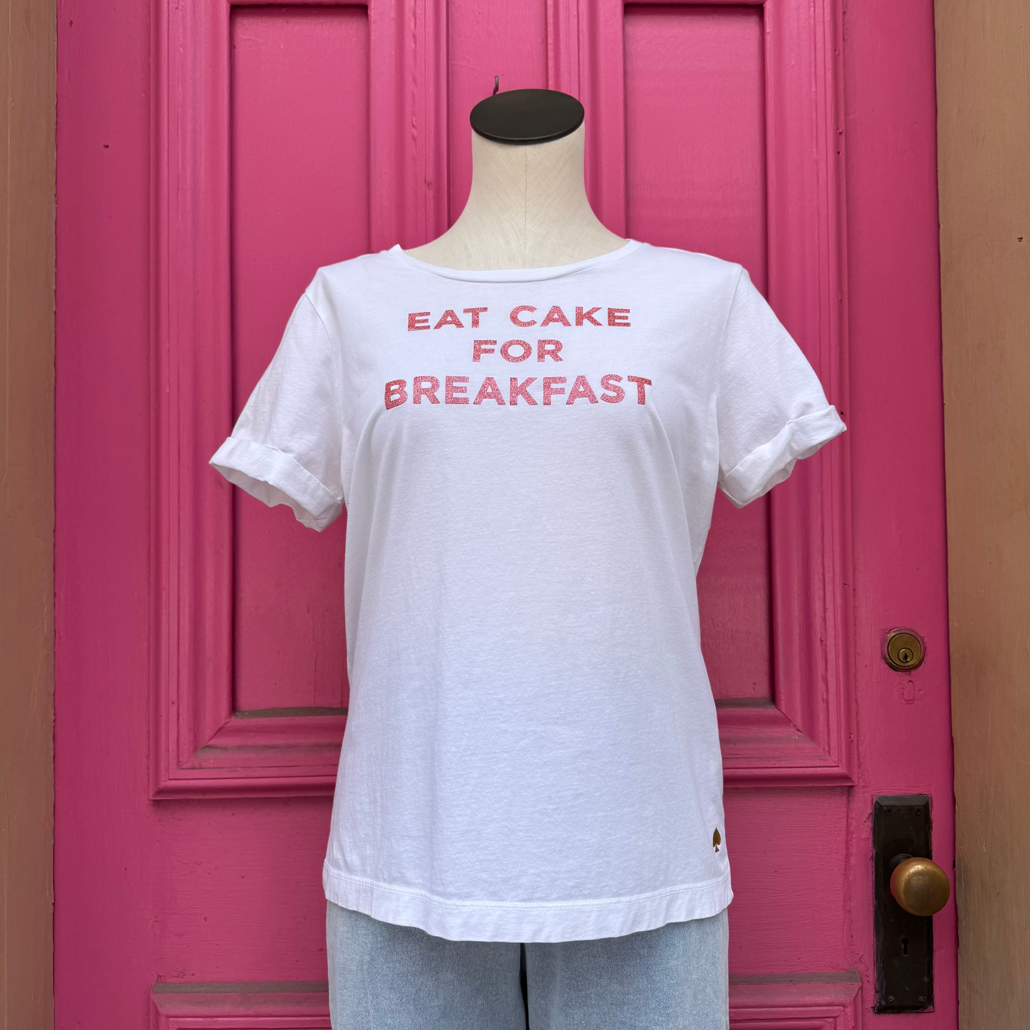 Kate Spade eat cake for breakfast size M