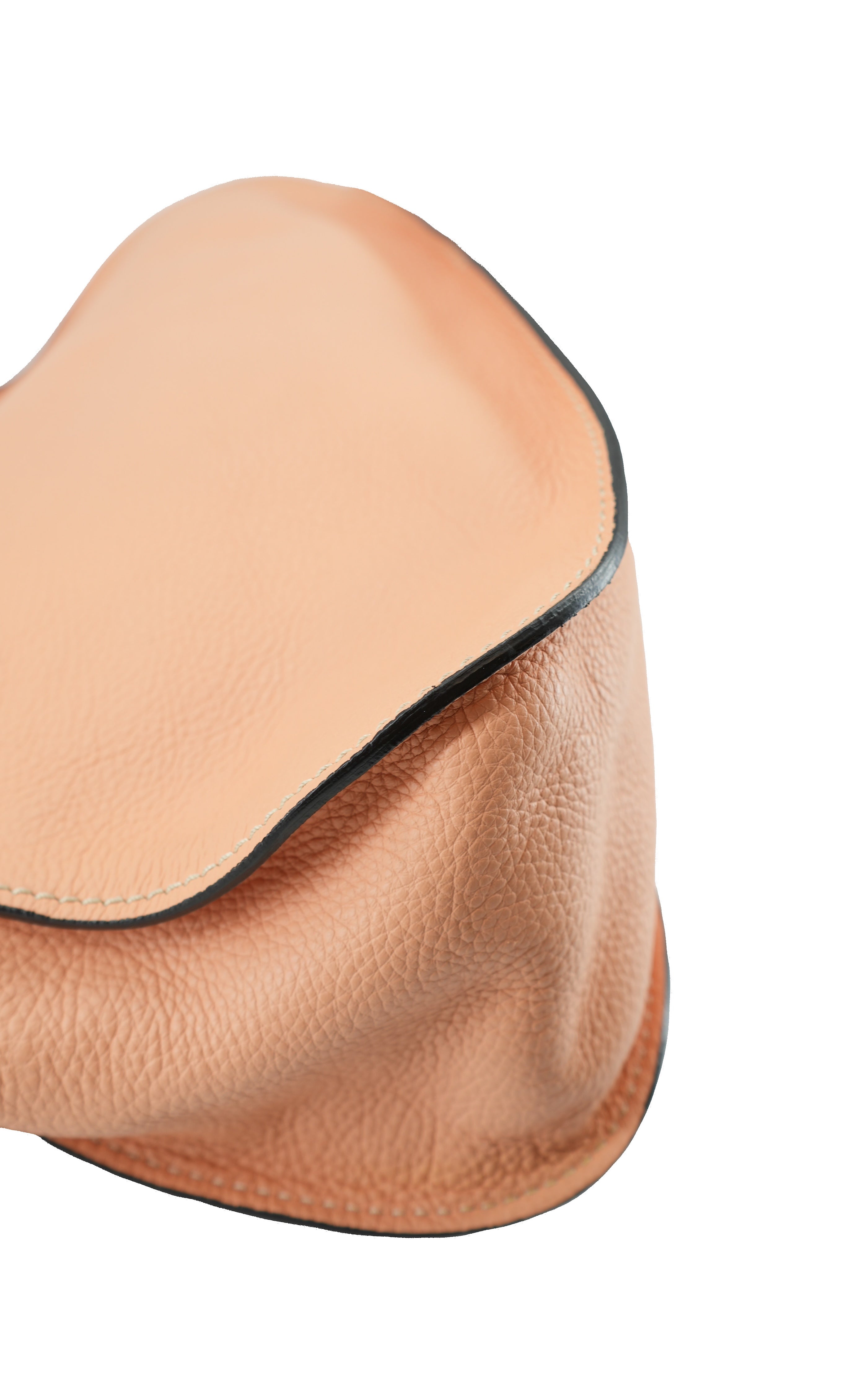 Chloé peach leather Marcie satchel 01215665-04