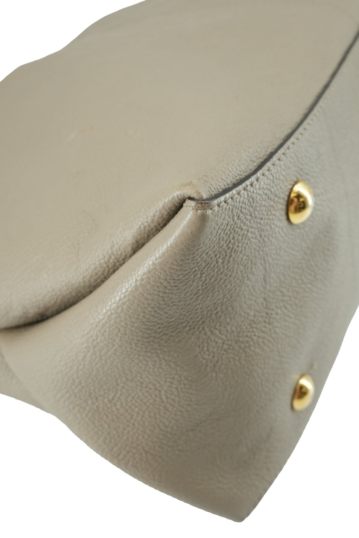 Louis Vuitton monogram empreinte taupe Maida hobo