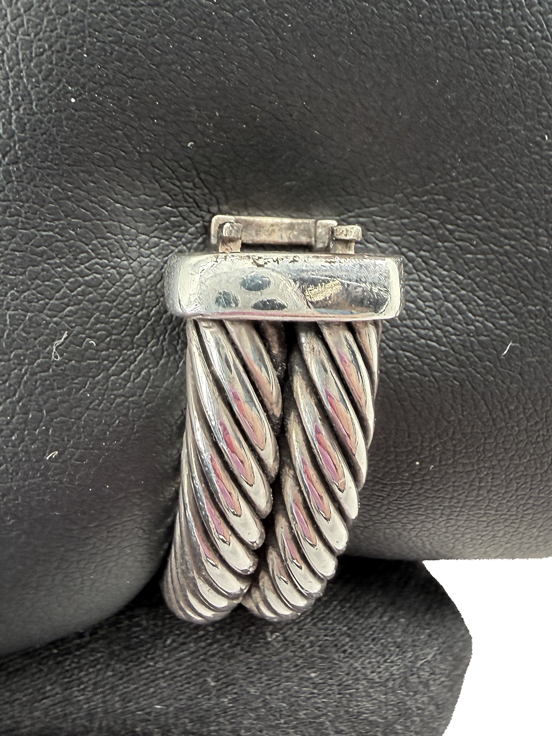 David Yurman cable classic sterling silver gold 18MM watch