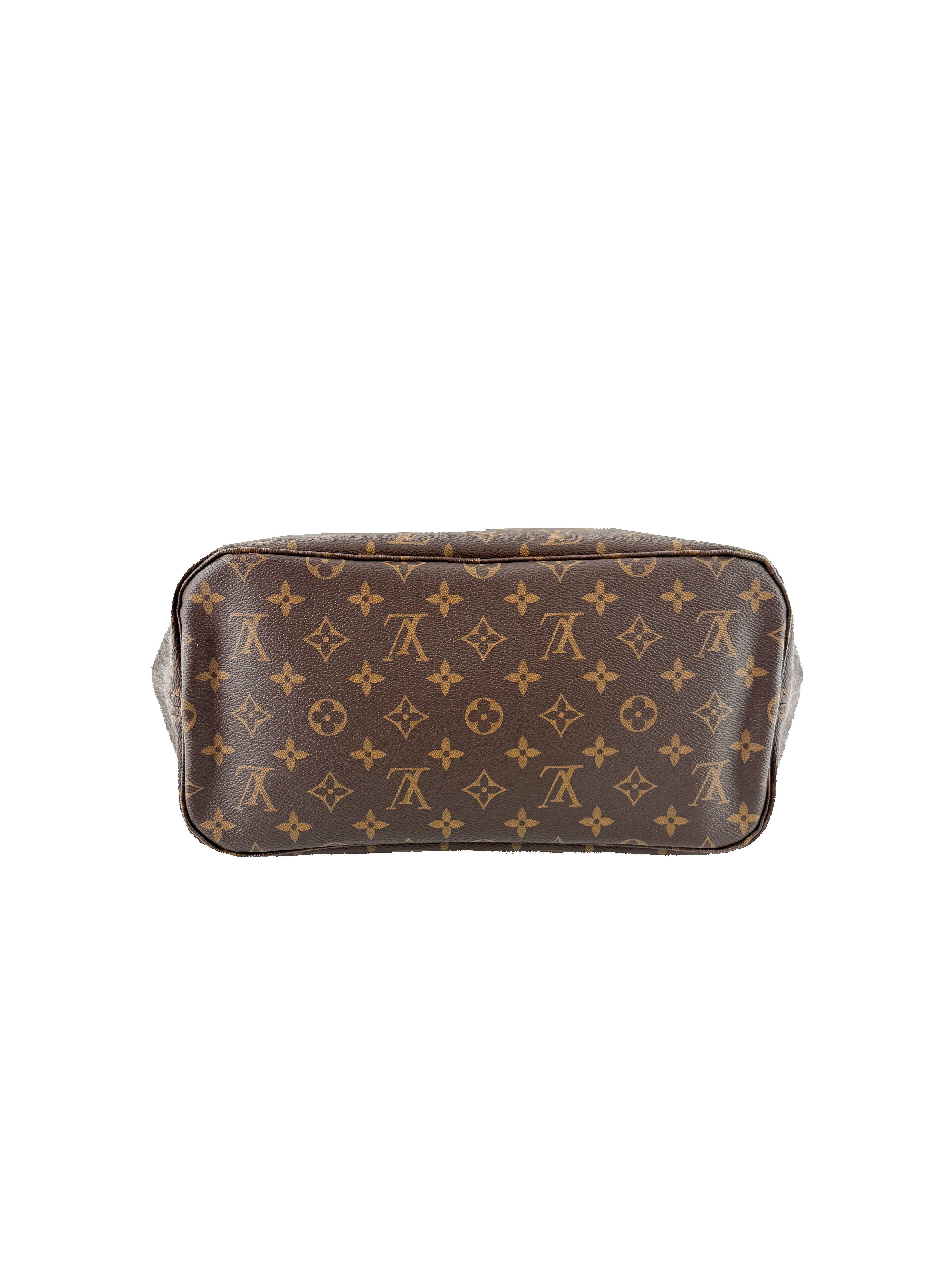 Louis Vuitton Neverfull MM w/pouch fuschia SD1199