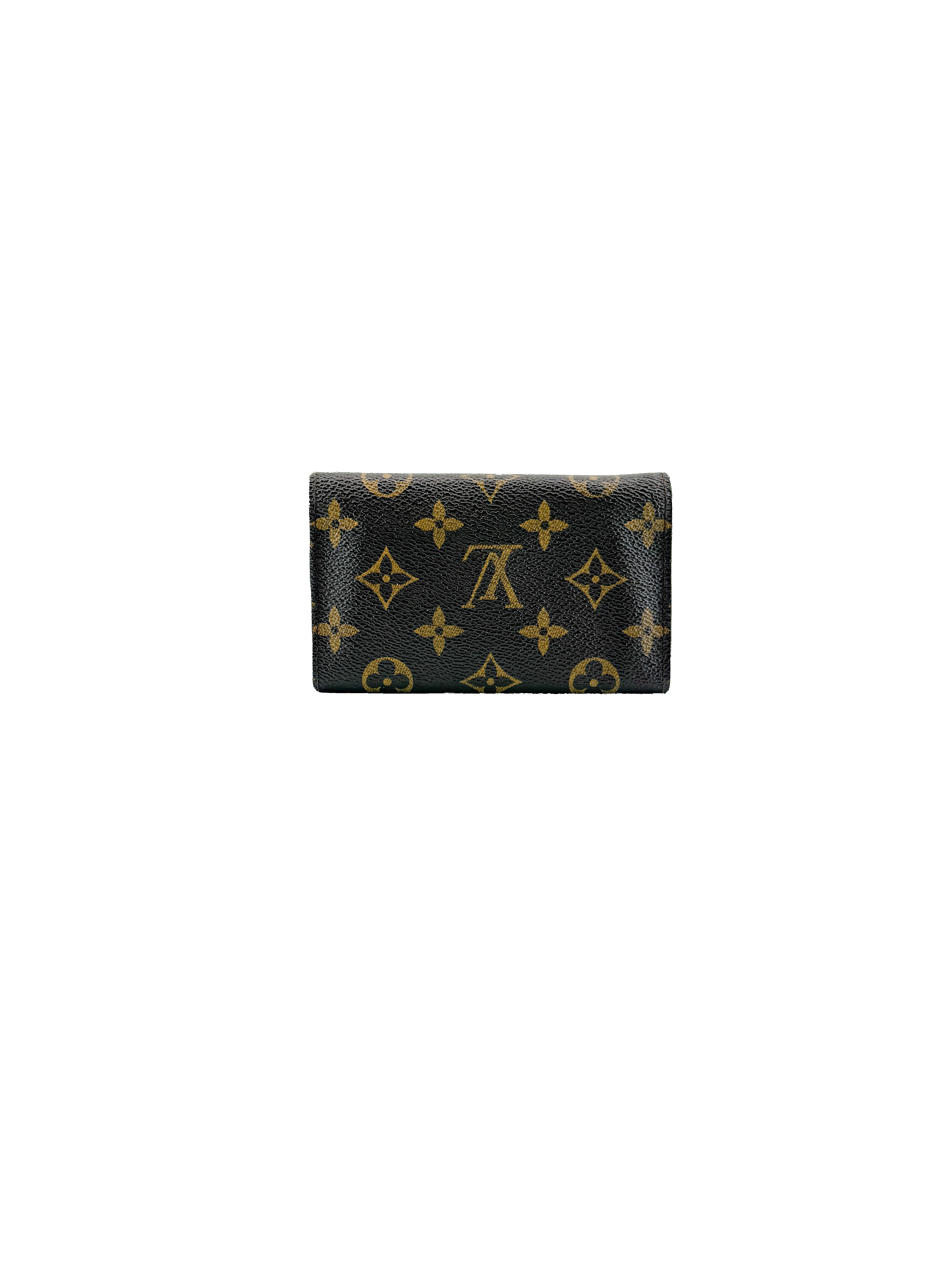 Louis Vuitton monogram Porte Monnaie Tressor wallet CA0013