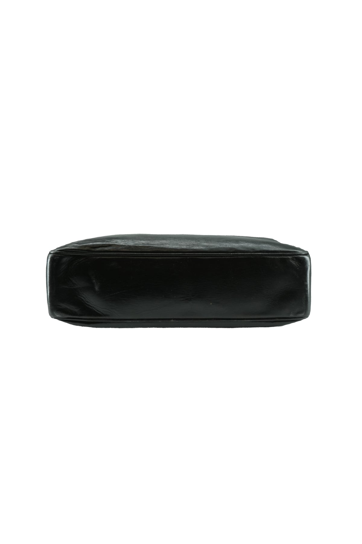 Chanel black leather vintage Timeless tote 1970888