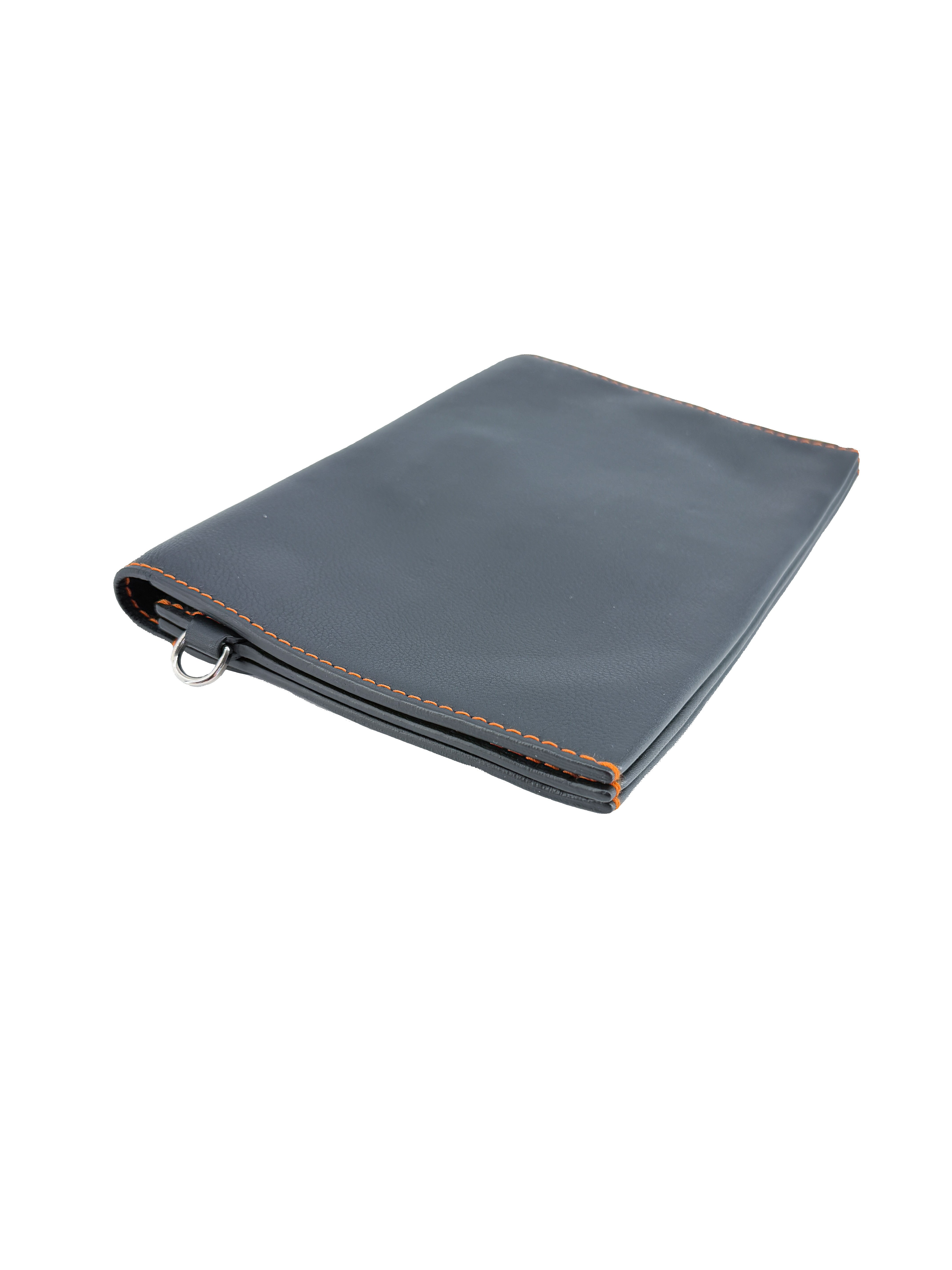 Ralph Lauren navy leather Ricky crossbody