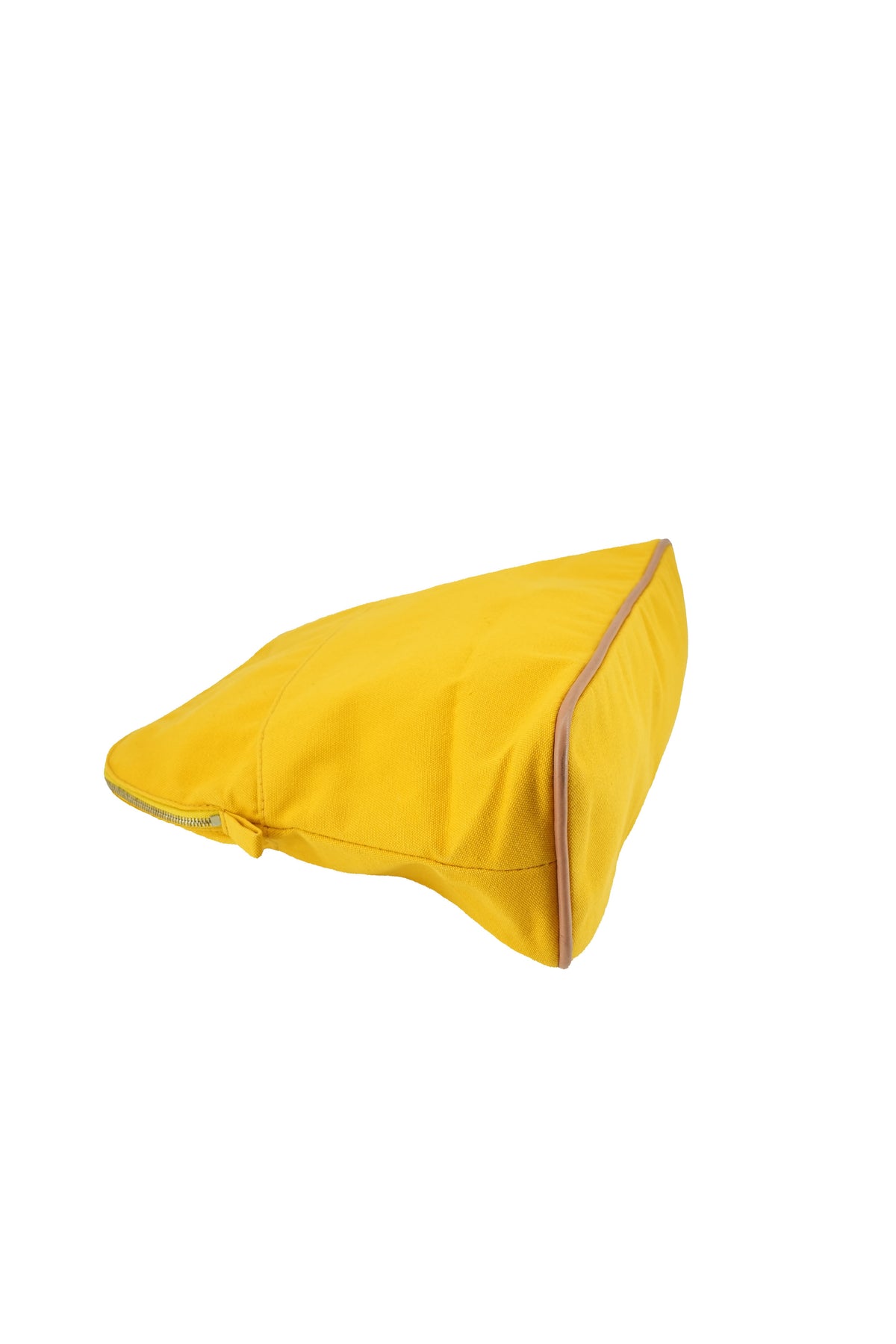 Hermès yellow Bolide TGM pouch
