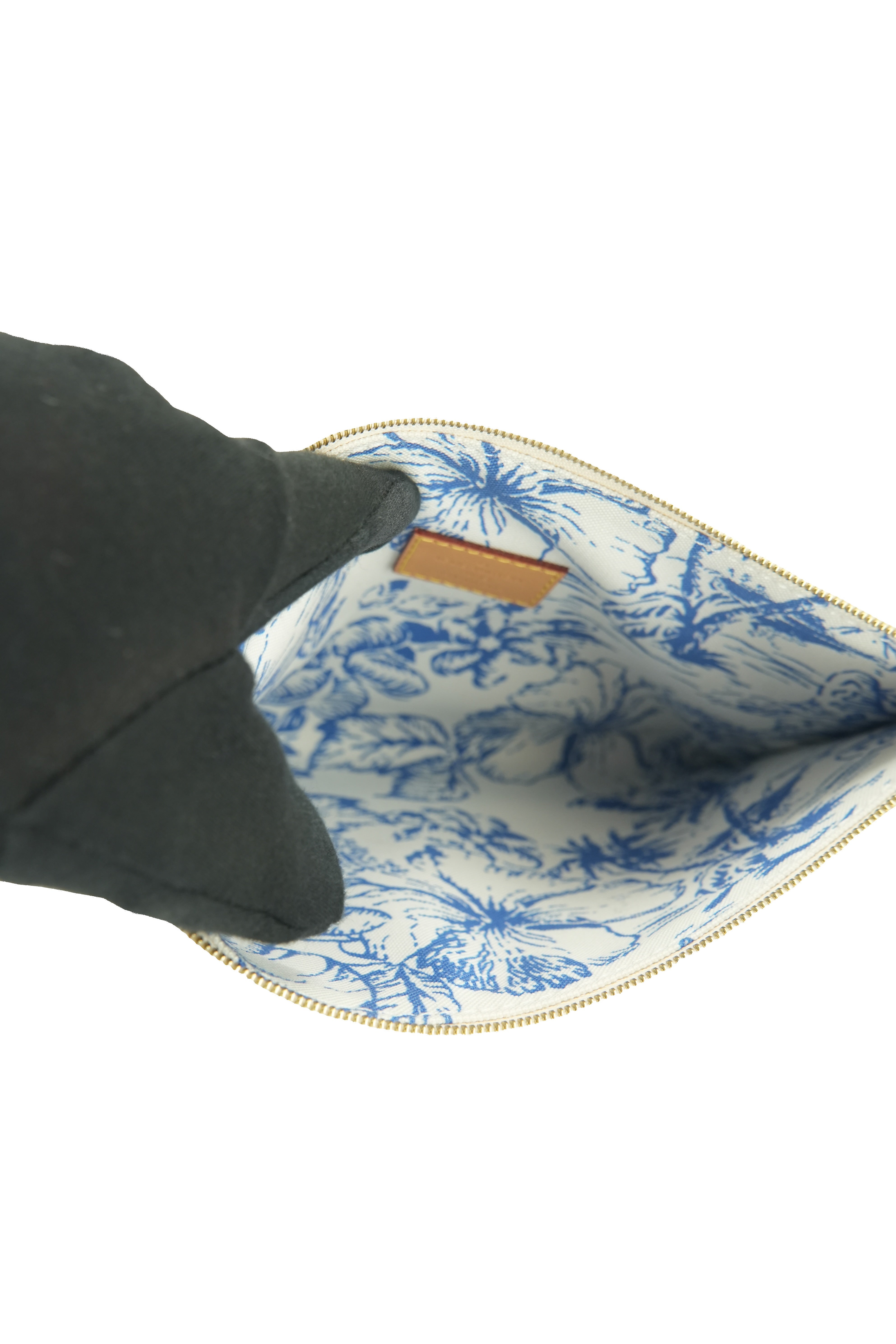 Louis Vuitton monogram Tiles by the Pool Neverfull MM lagoon blue NFC