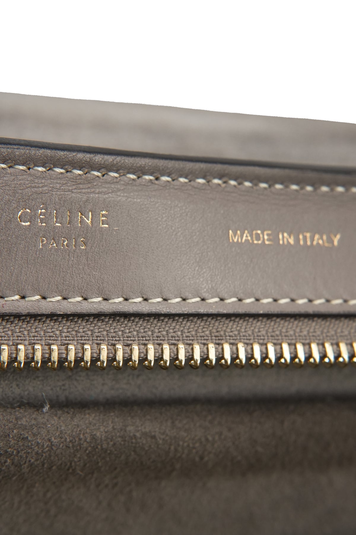 Celine gray taupe Trapeze 0134