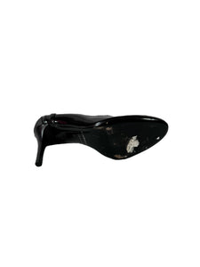Burberry black patent pumps size 37.5