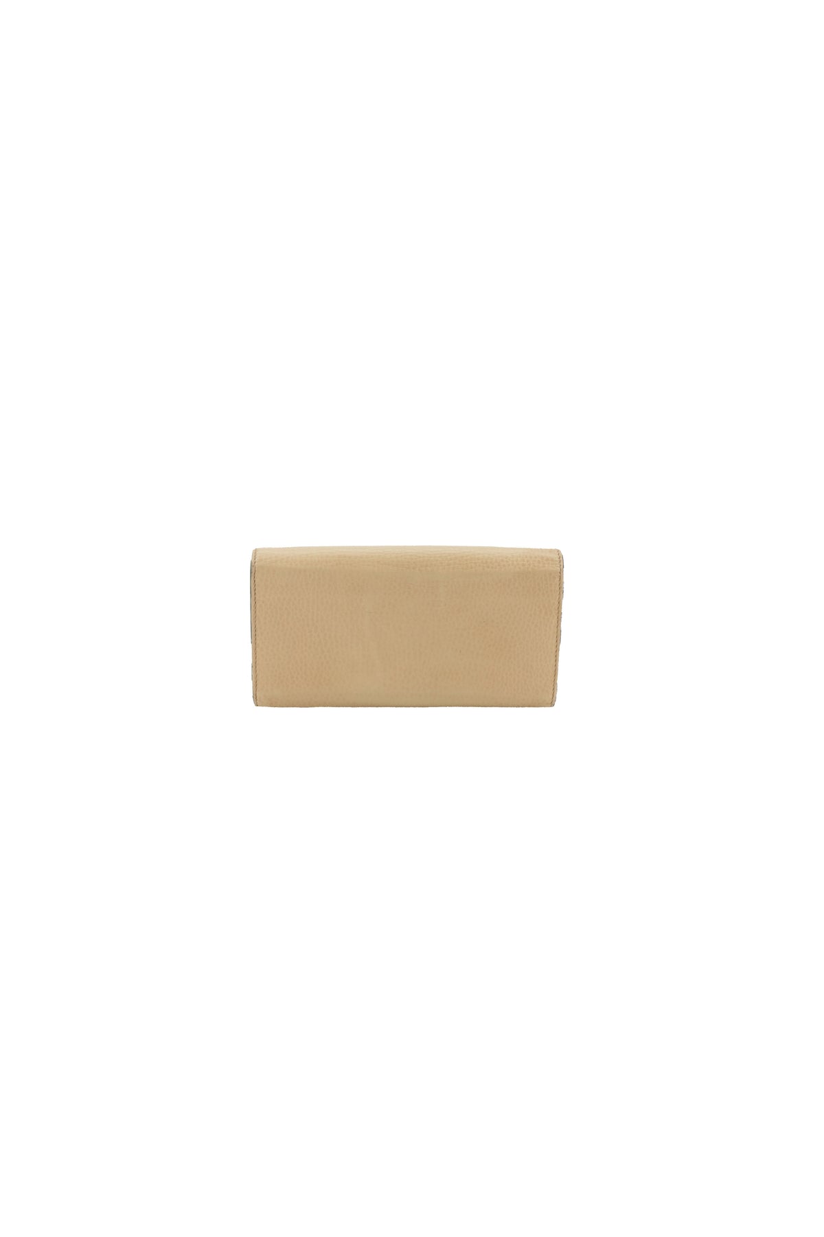 Gucci brown leather GG long wallet 525040