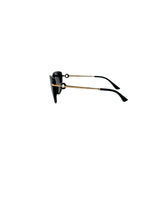 BVLGARI black/gold polarized sunglasses 8231-B CASE/BOX