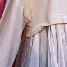 Free People cream faux layered sweatshirt size XS