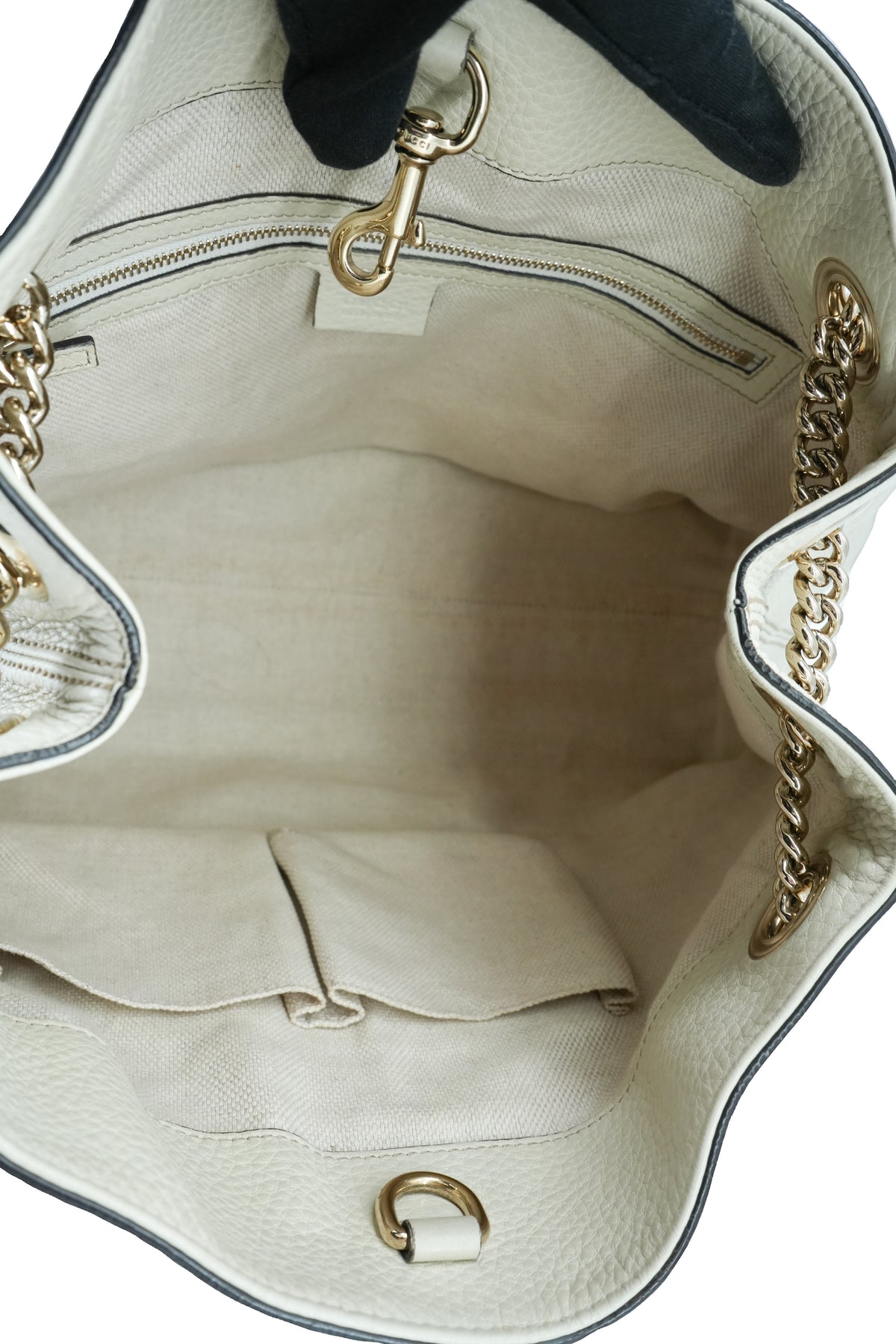 Gucci cream soho chain shoulder bag 308982 213048