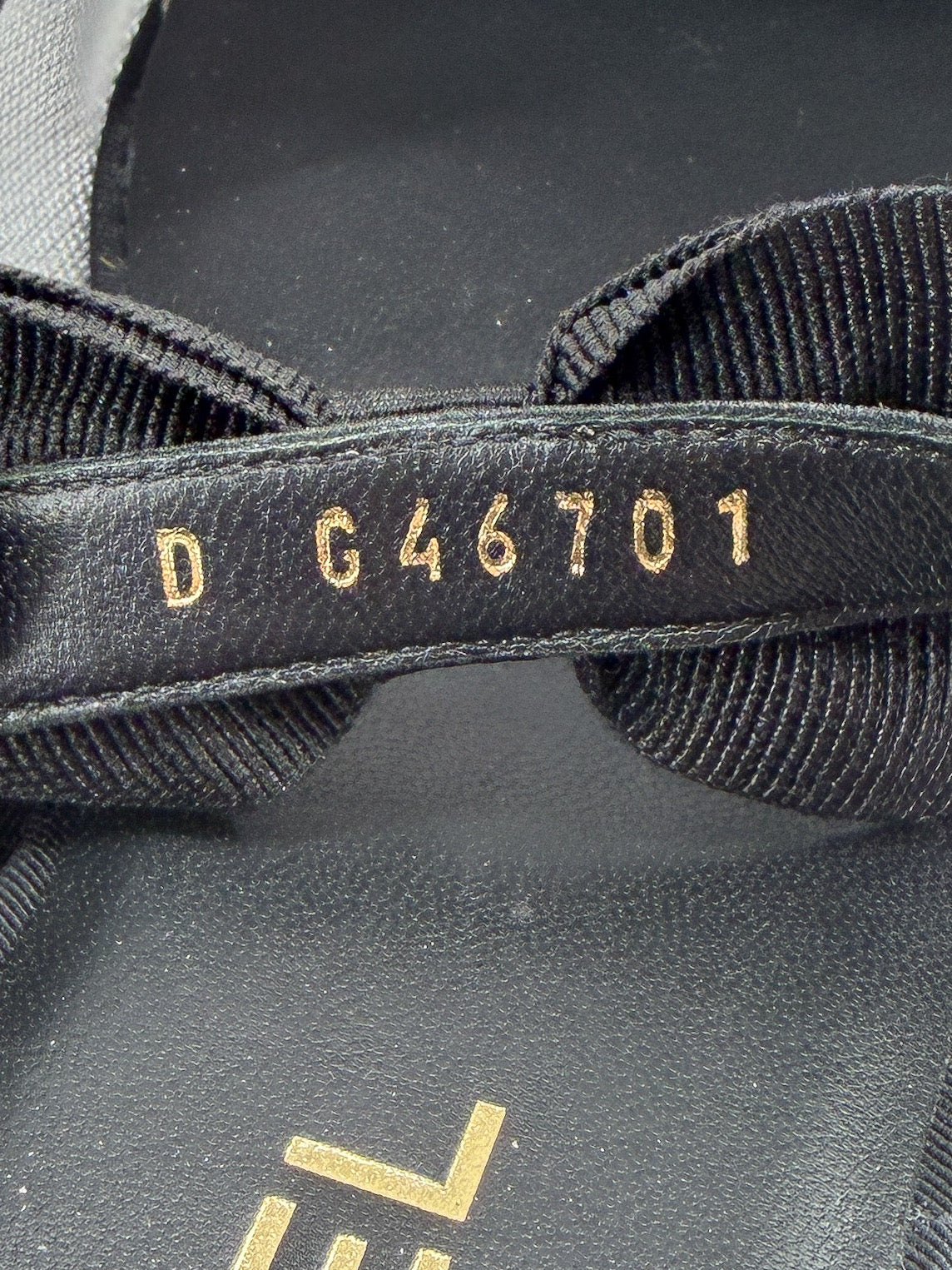 Chanel black mesh Mary Janes size 37.5 BOX
