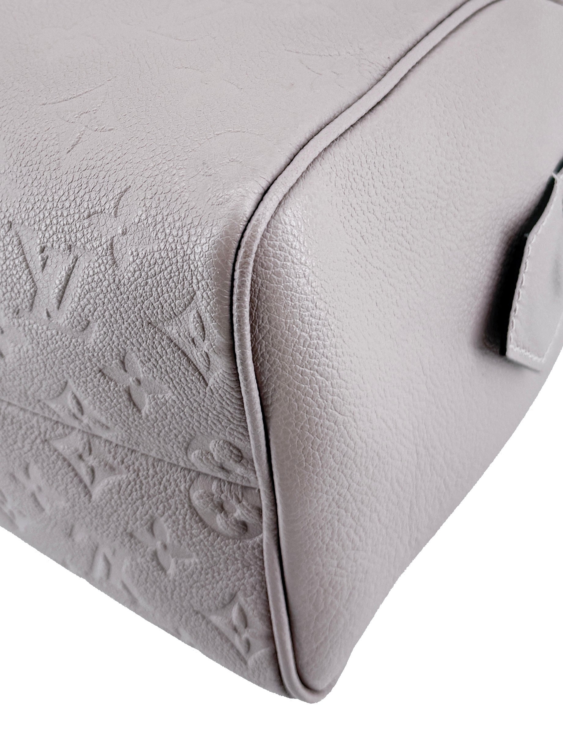 Louis Vuitton empreinte monogram Speedy 25 Mastic AR2186