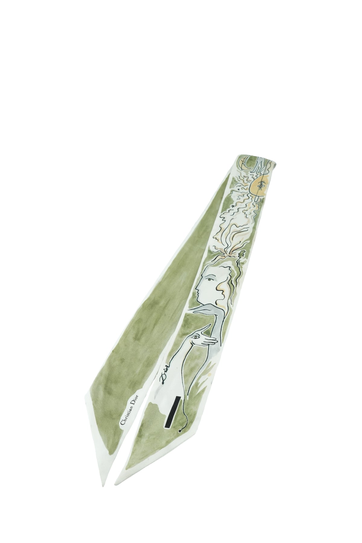 Christian Dior botanical twilly