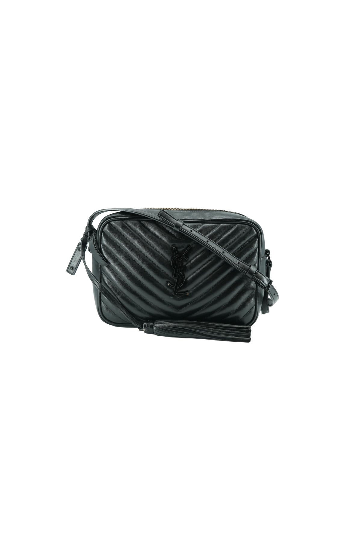 Saint Laurent black Lou Camera bag GUE574494-0419