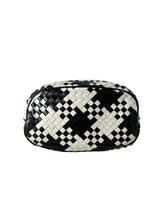 Bottega Veneta Intreciatto black/white drawstring bucket bag 10932062