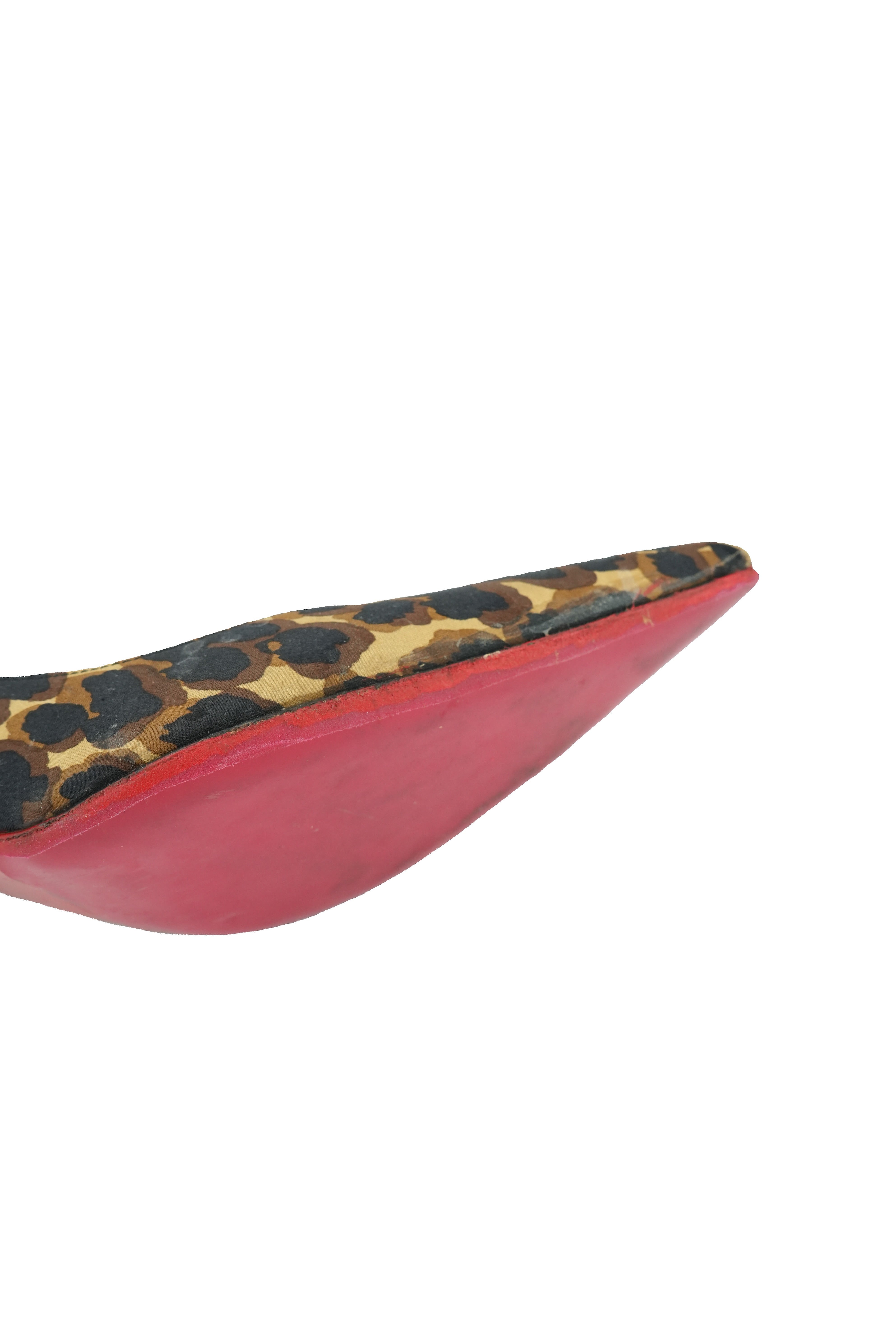 Christian Louboutin leopard print pumps size 38