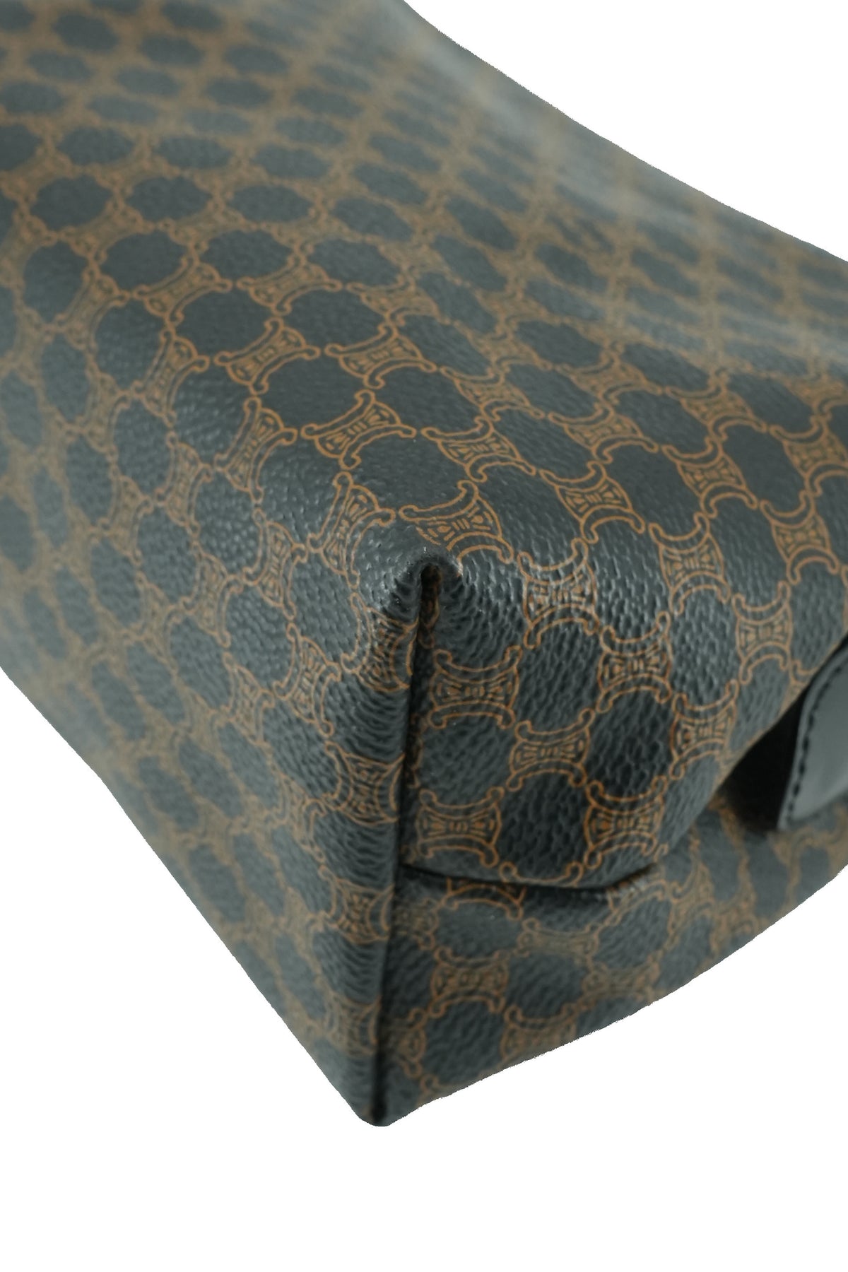 Celine black/brown vintage Macadame pouch MC97/2