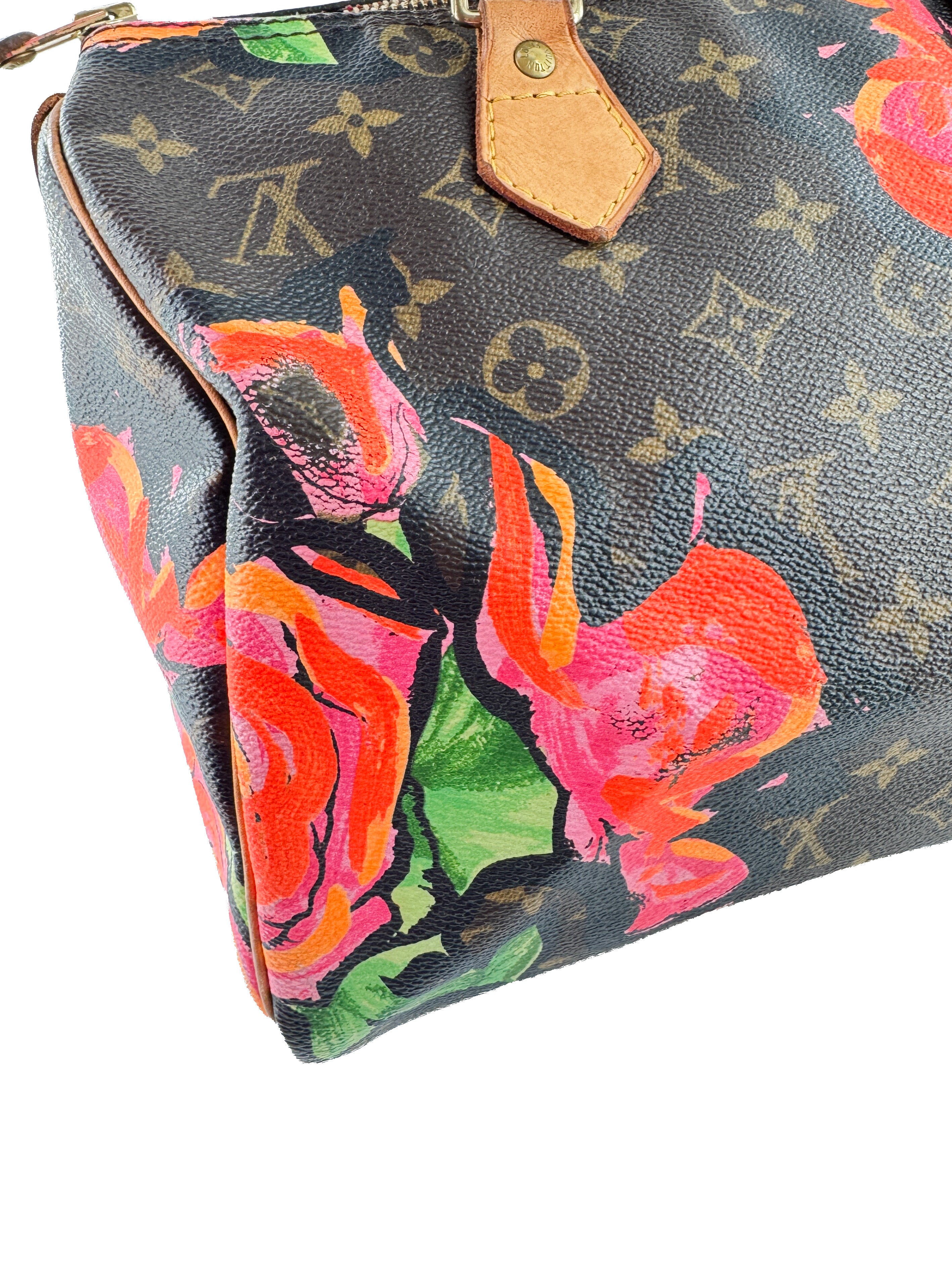 Louis Vuitton Limited Edition Stephen Sprouse Roses Speedy 30 SP4058