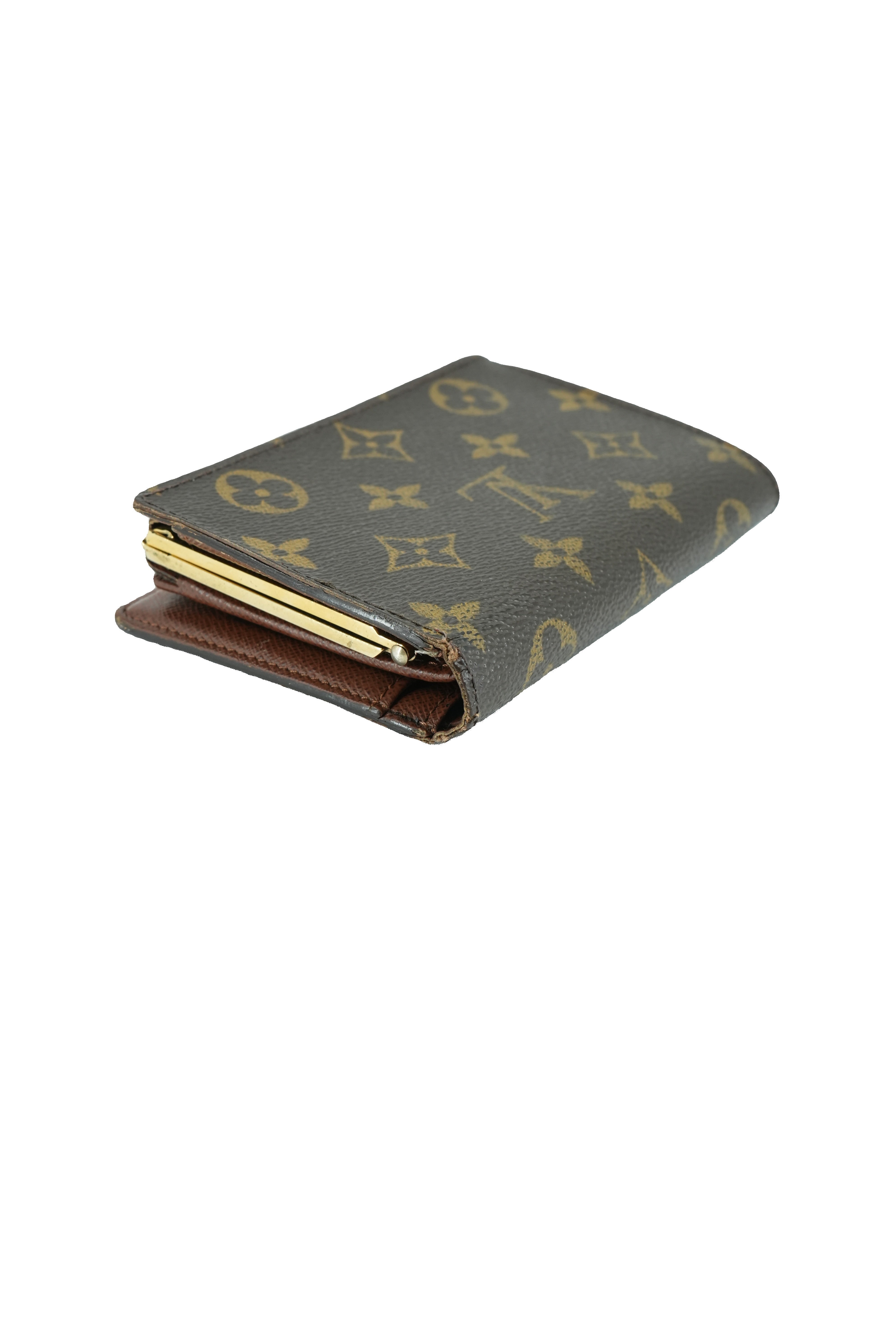 Louis Vuitton monogram Porte Monnaie Billets Viennois wallet TH1025