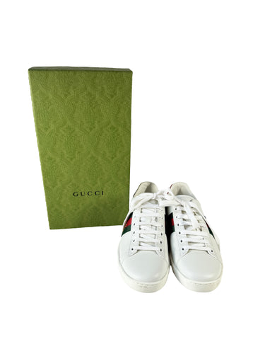 Gucci New Ace Bee sneakers size 37 BOX