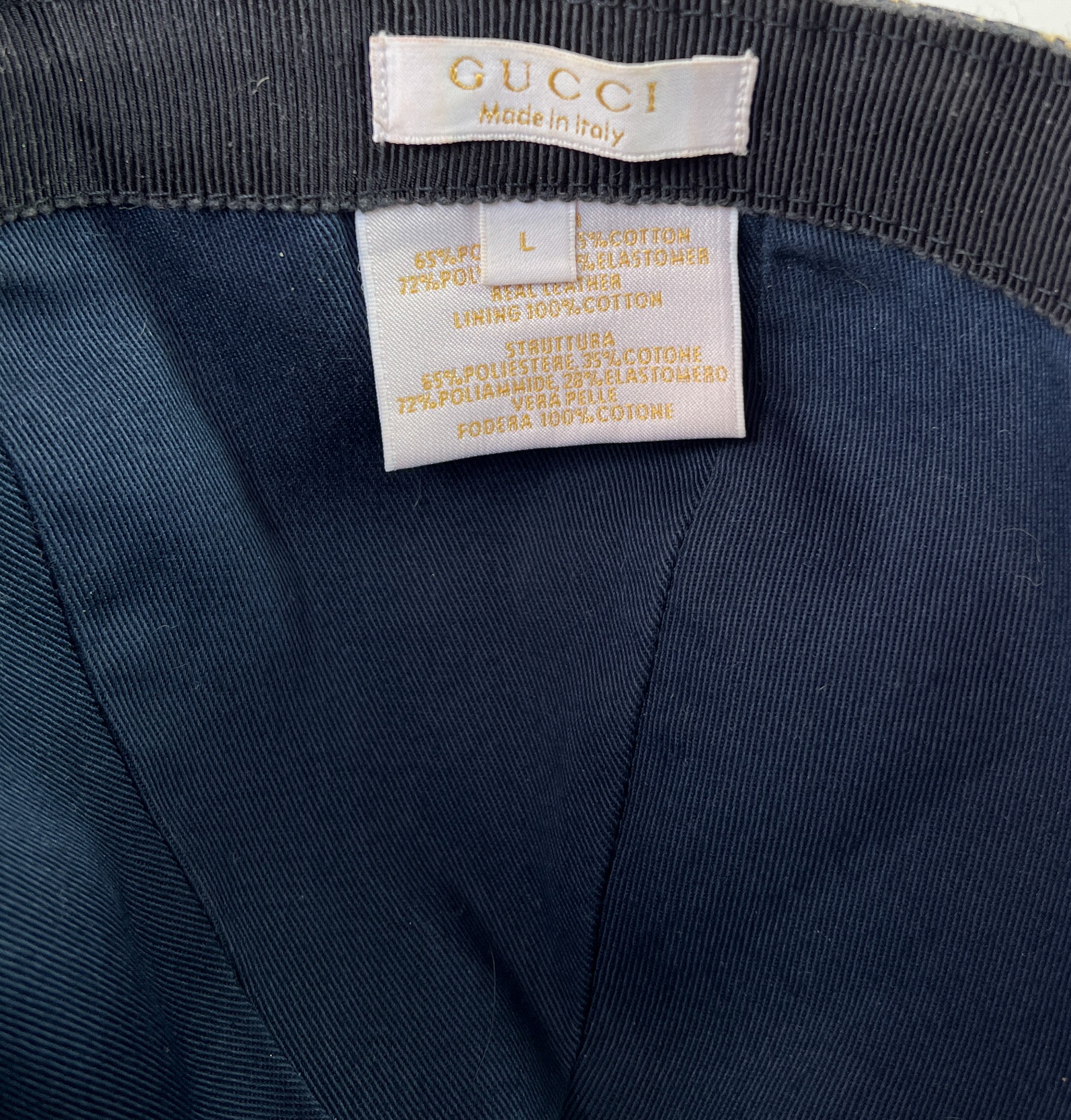 Gucci blue double G hat retail $285