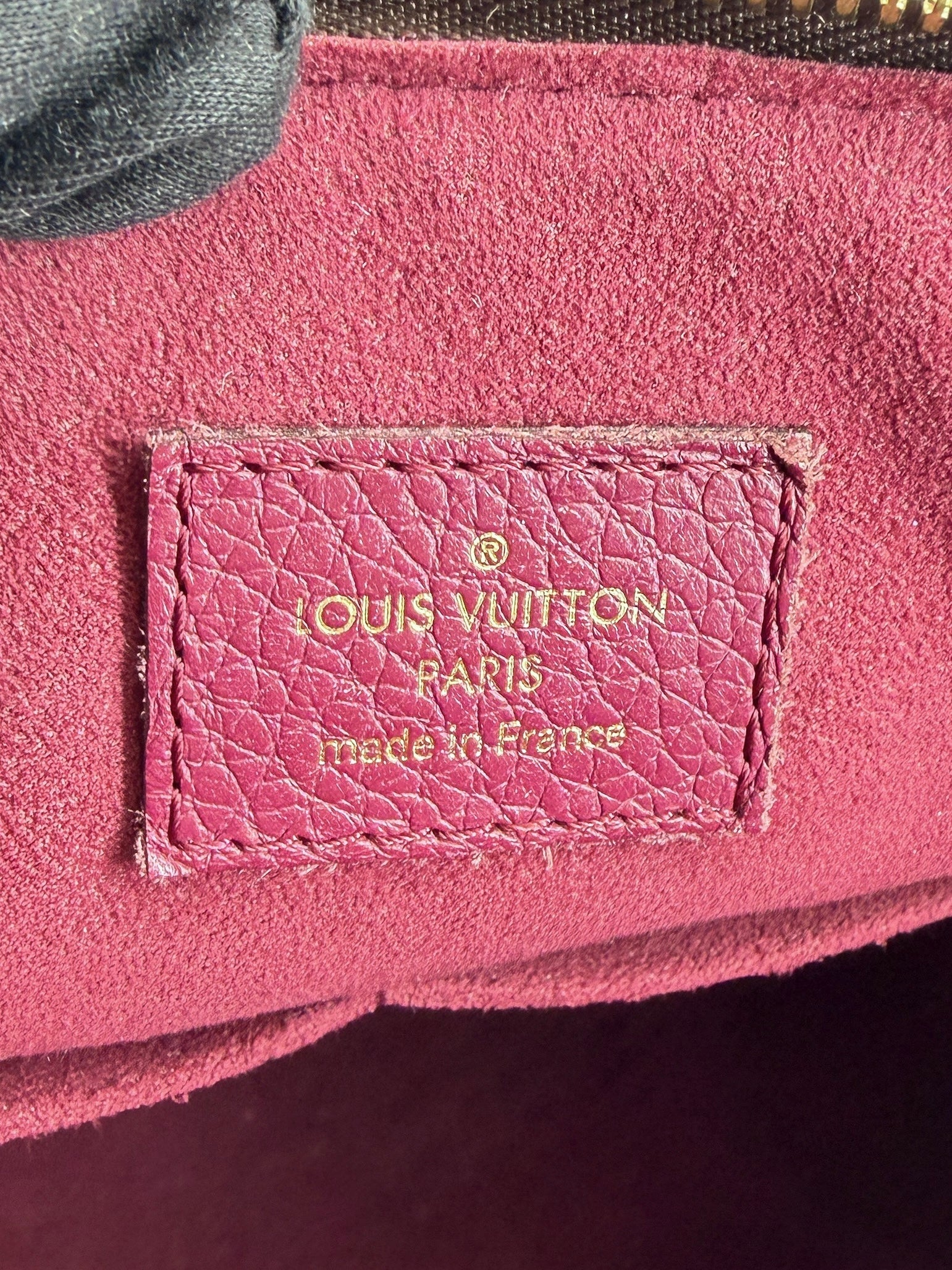 Louis Vuitton brown purple Retiro NM DR2185