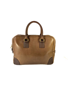 Celine 2 tone brown leather bag WPA0140
