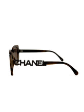 Chanel brown crystal sunglasses 5422-B box, case