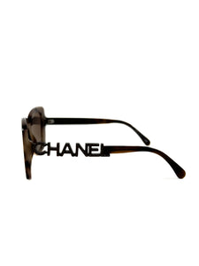 Chanel brown crystal sunglasses 5422-B box, case