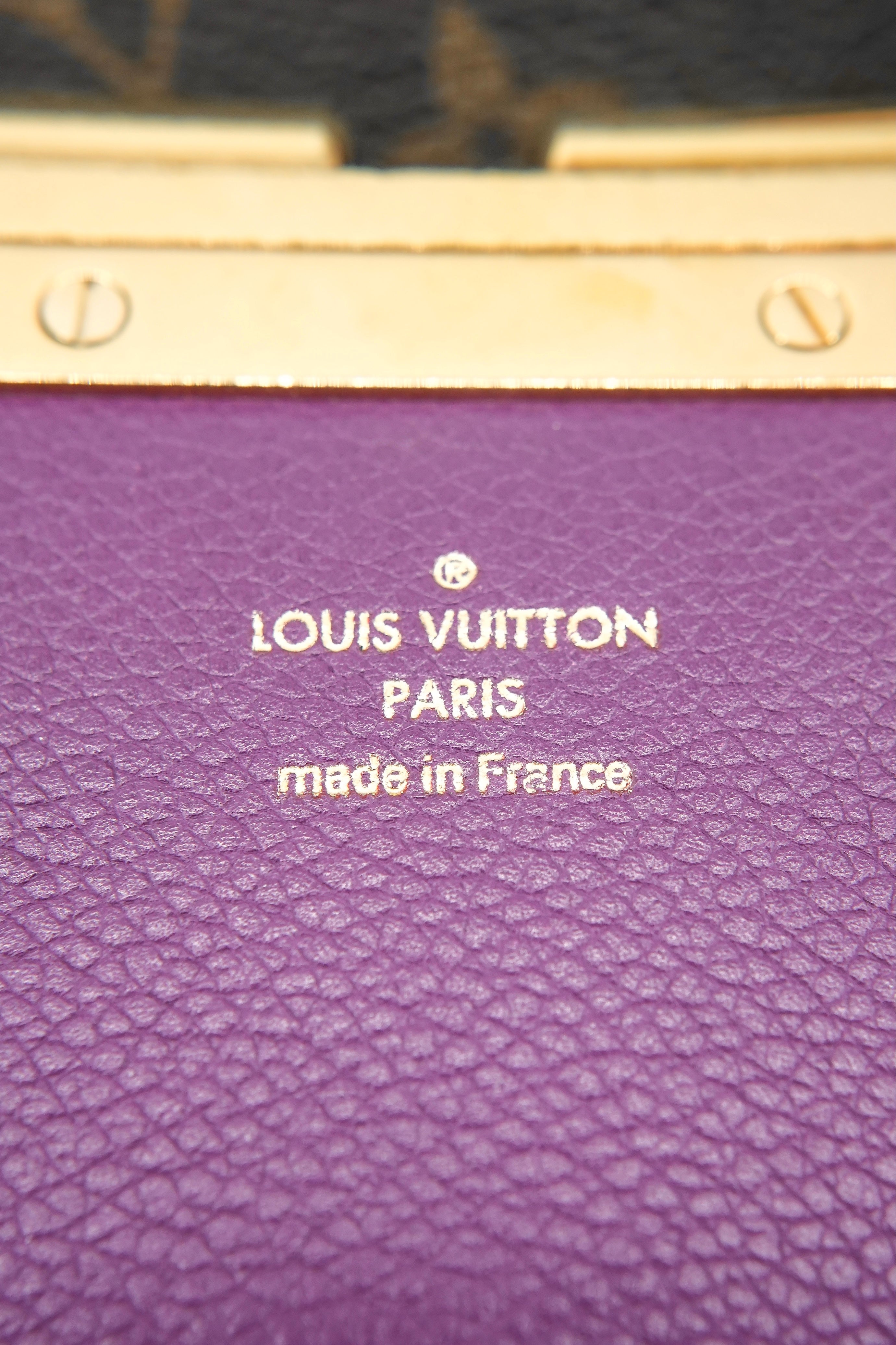Louis Vuitton monogram Olympe shoulder bag purple SP0154