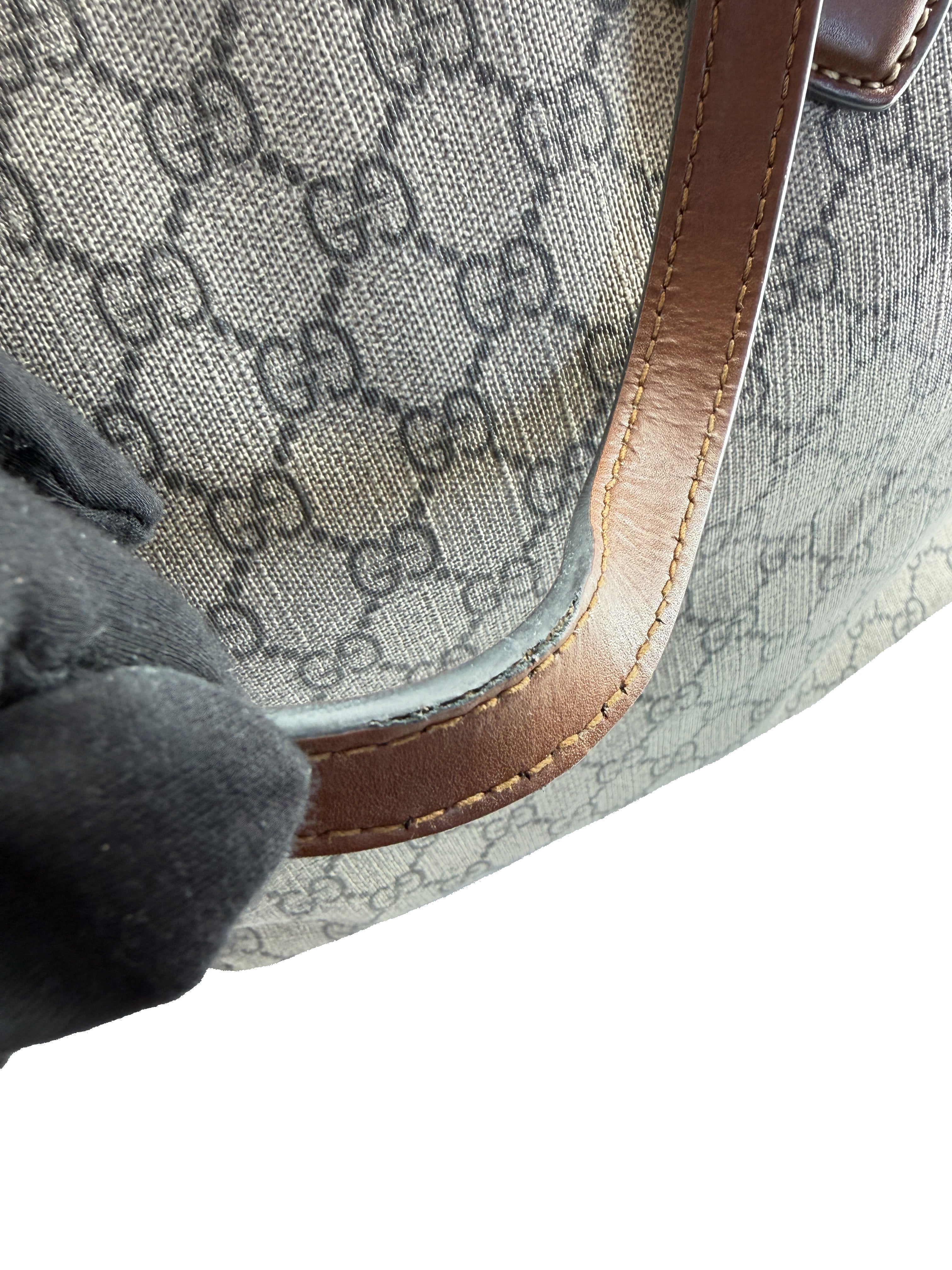 Gucci brown GG medium soft tote 453705 493075