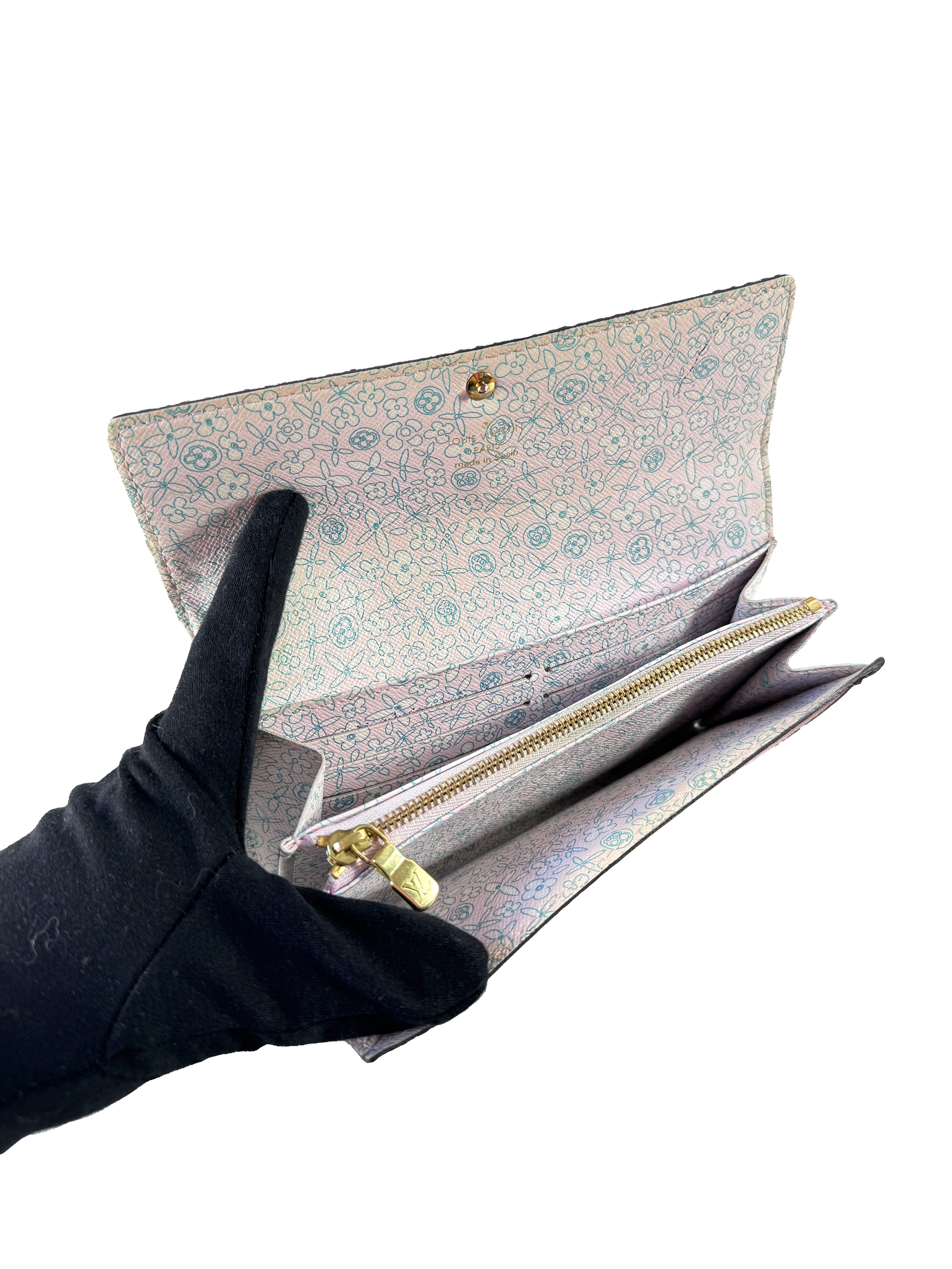 Louis Vuitton monogram Sarah Fleuri wallet CA1180