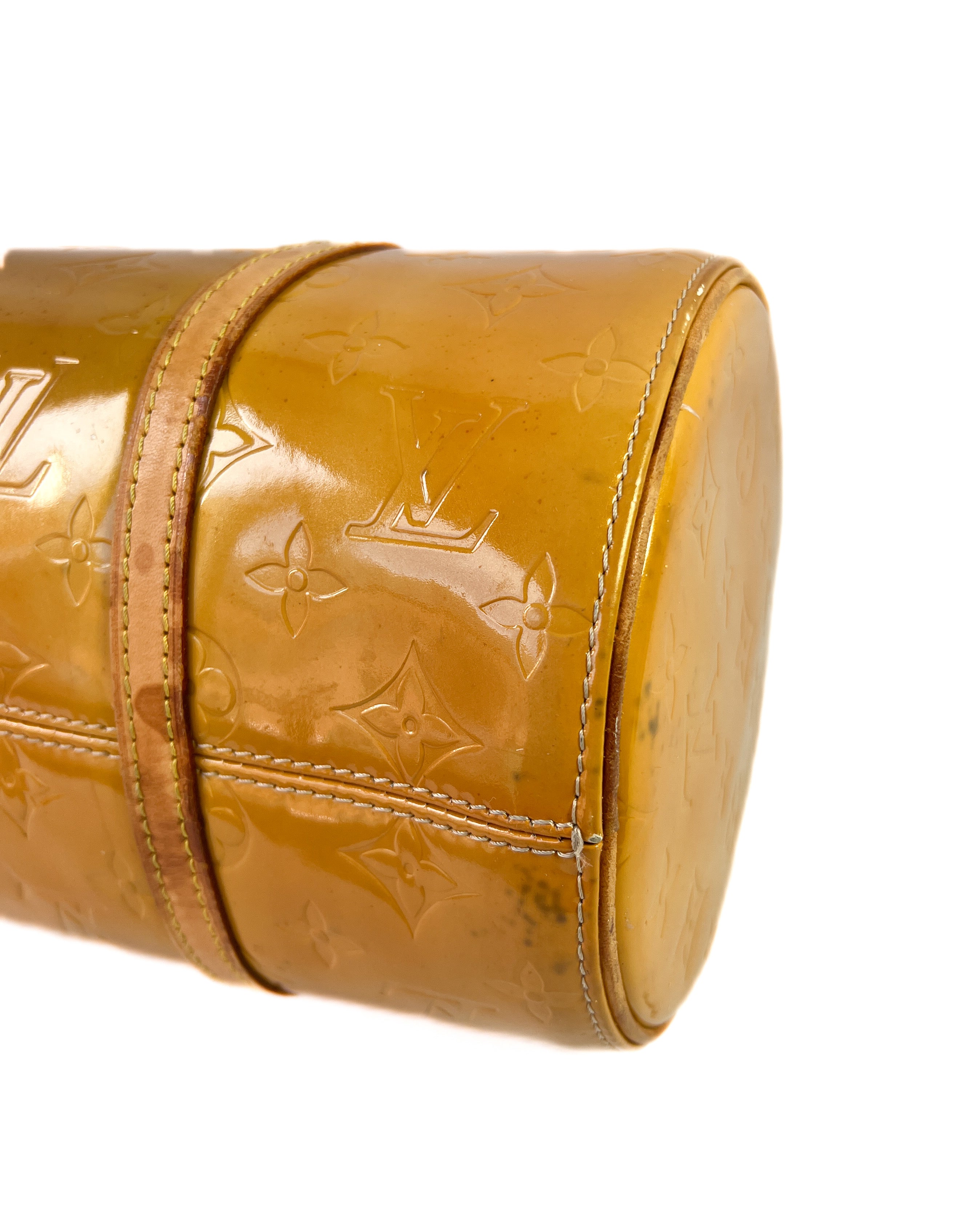 Louis Vuitton vernis yellow Bedford 2000